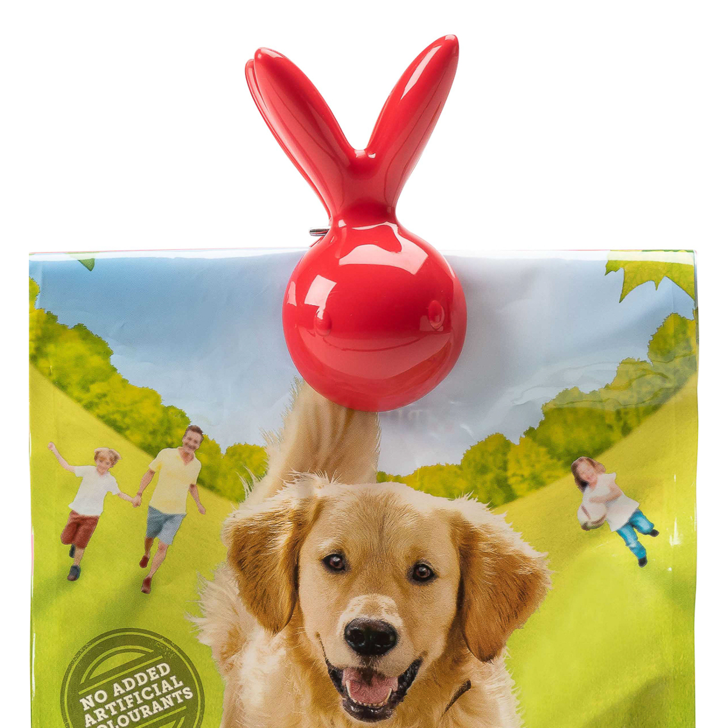 United Pets зажим для корма "Cip Cip", красный СКИДКА 40%