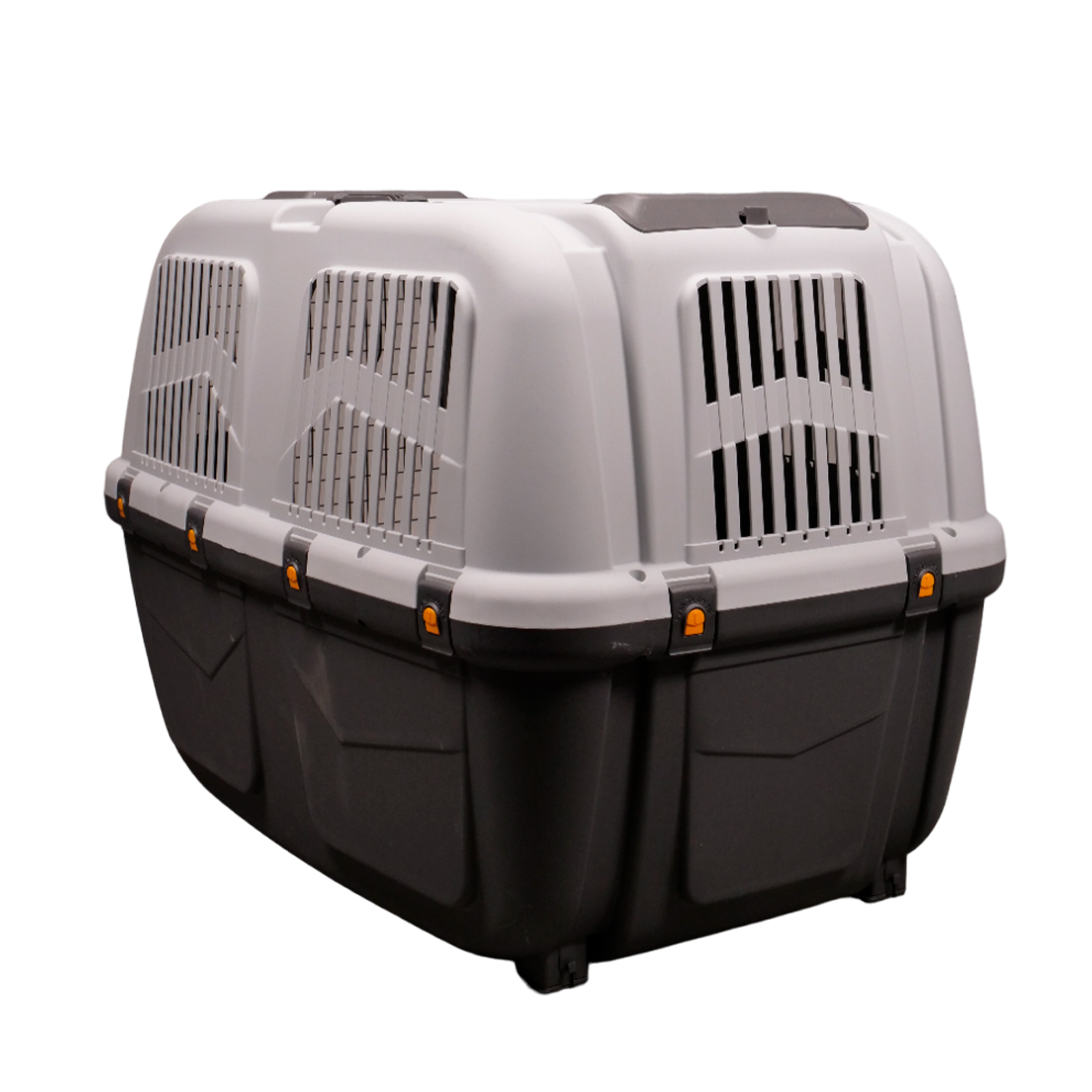 MPS переноска SKUDO 7  105х73х76h см с металлической дверцей с замком серая