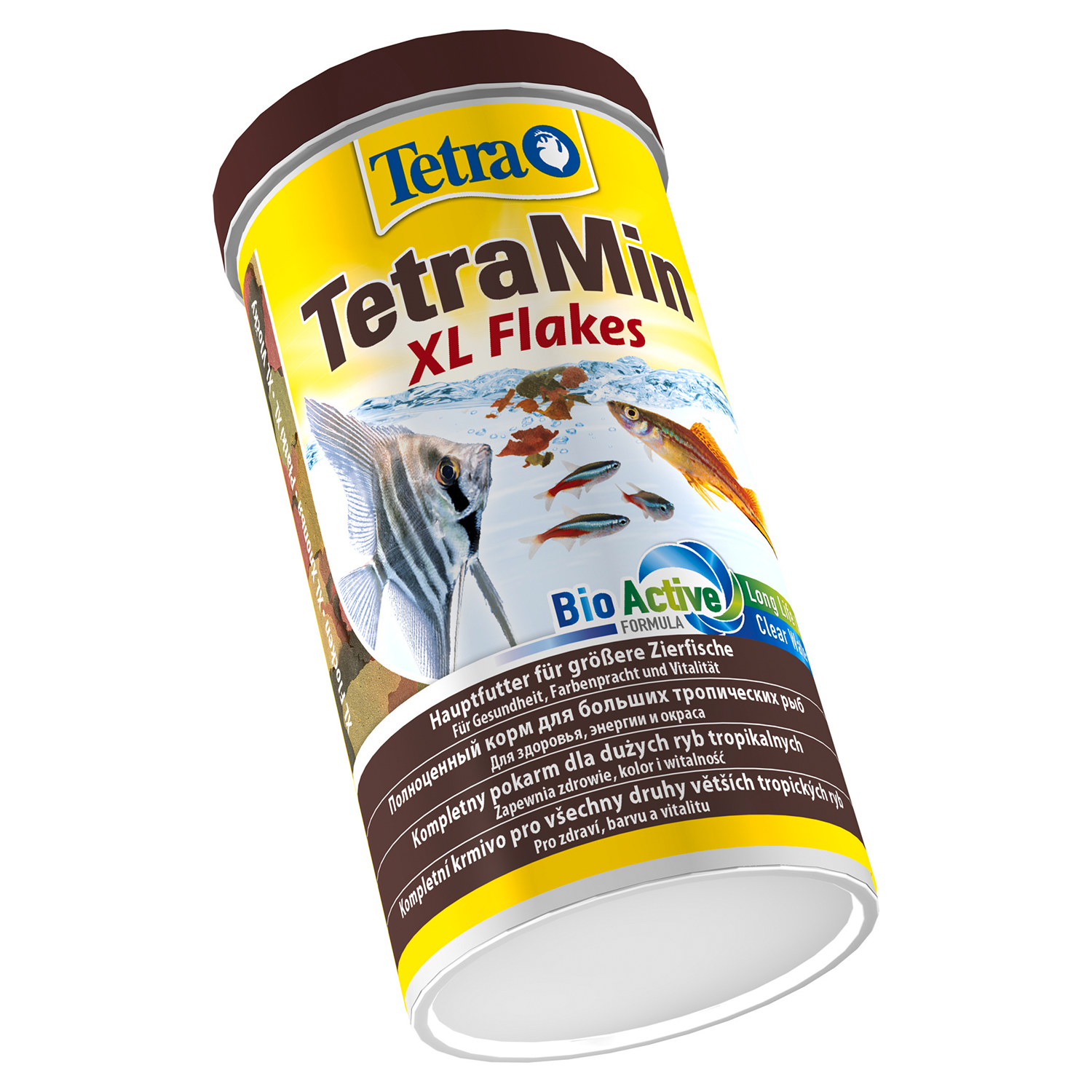 TetraMin XL корм для всех видов рыб крупные хлопья 1 л