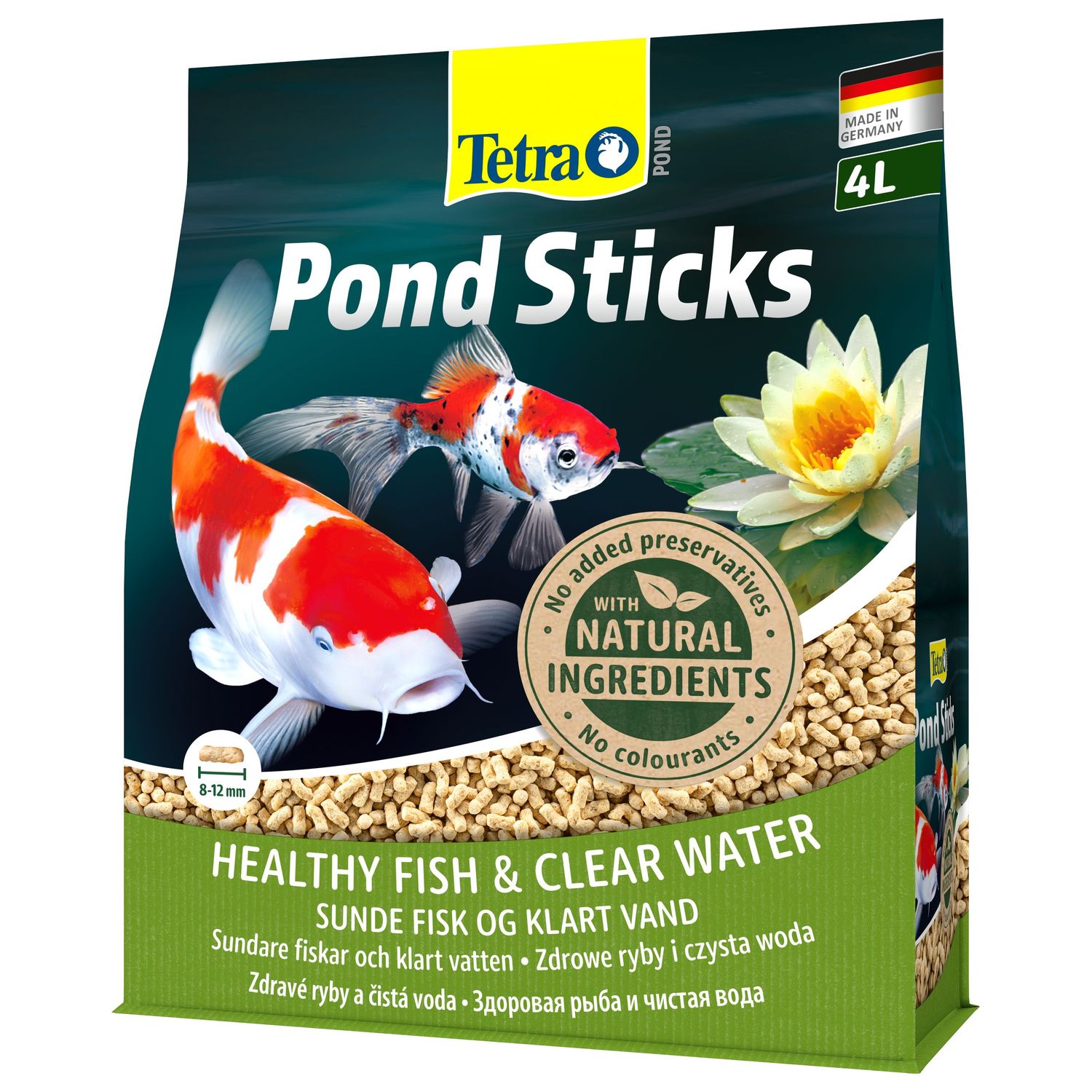 Tetra Pond Sticks корм для прудовых рыб в палочках 4 л