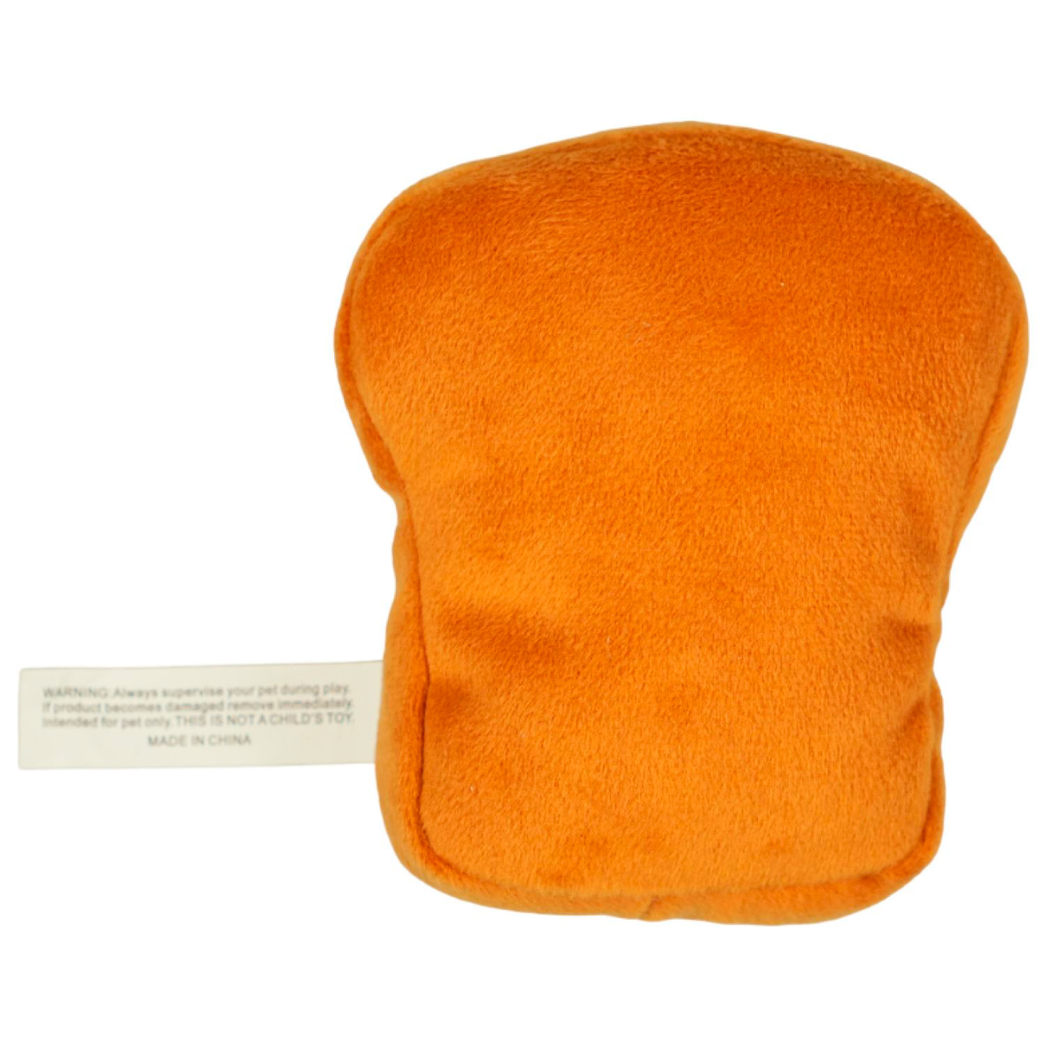 Игрушка Mr.Kranch для собак Тост с пищалкой и шуршащими элементами 10см