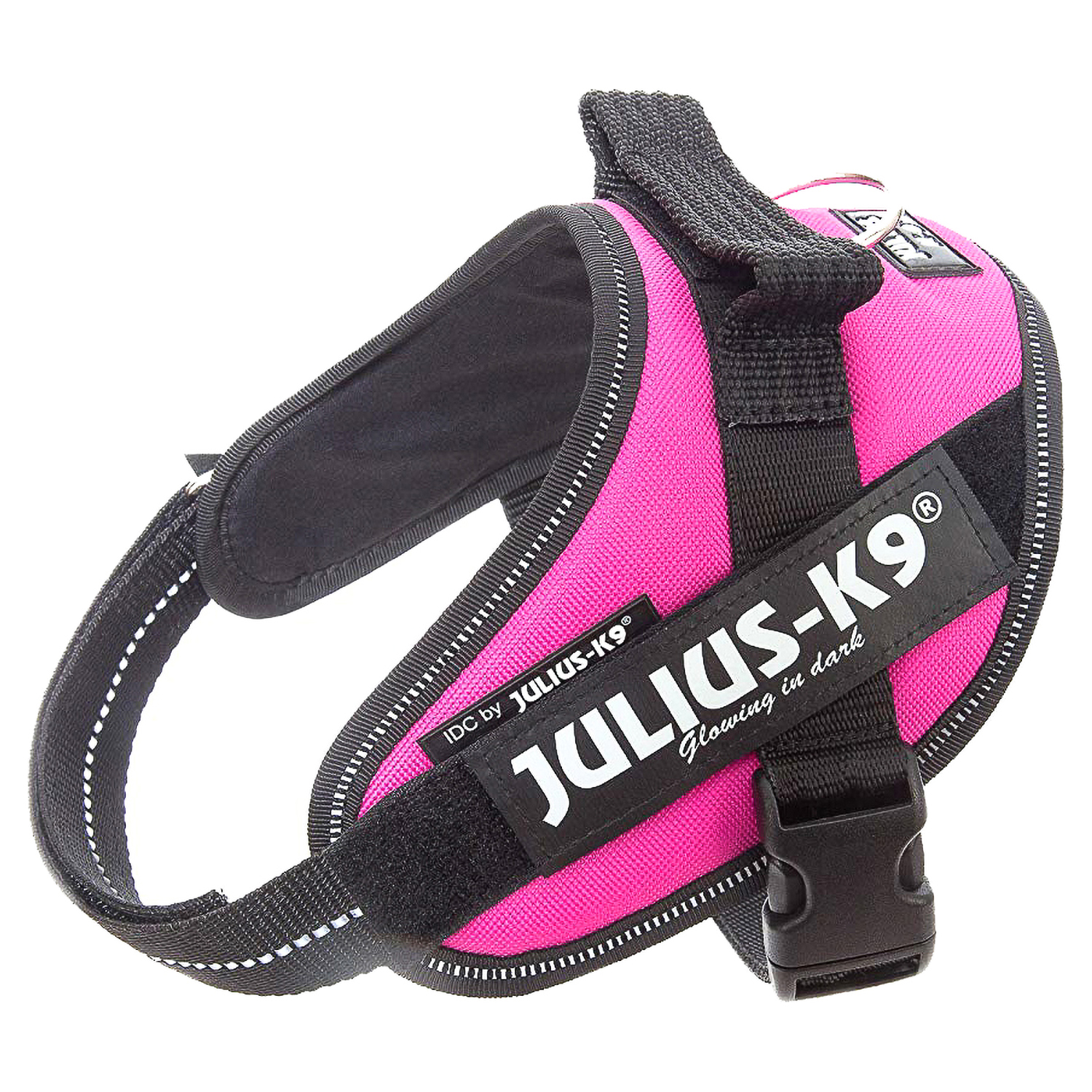 JULIUS-K9 шлейка для собак IDC®-Powerharness Mini-Mini (40-53см/ 4-7кг), темно-розовый СКИДКА 40%