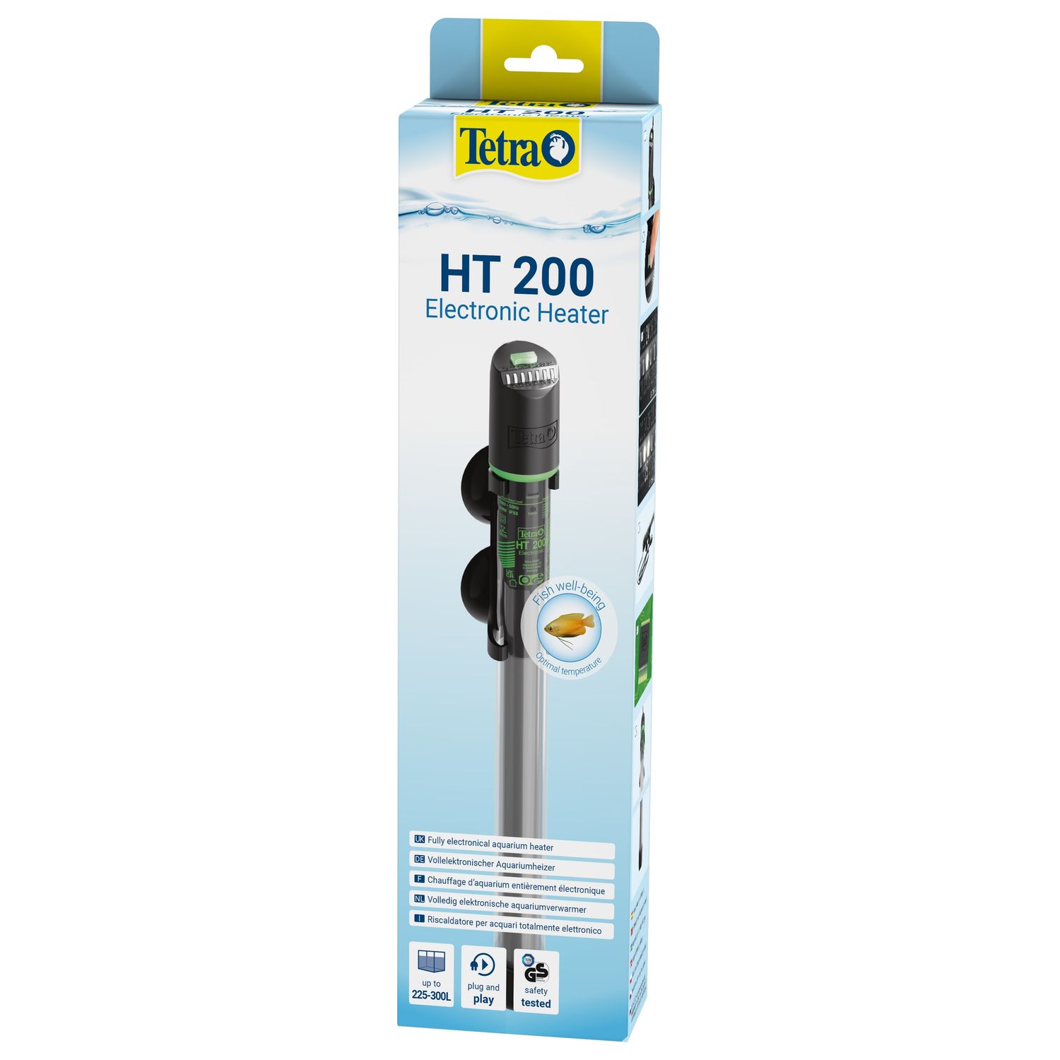 Нагреватель электронный Tetra HT 200 Bт для аквариумов 225-300л