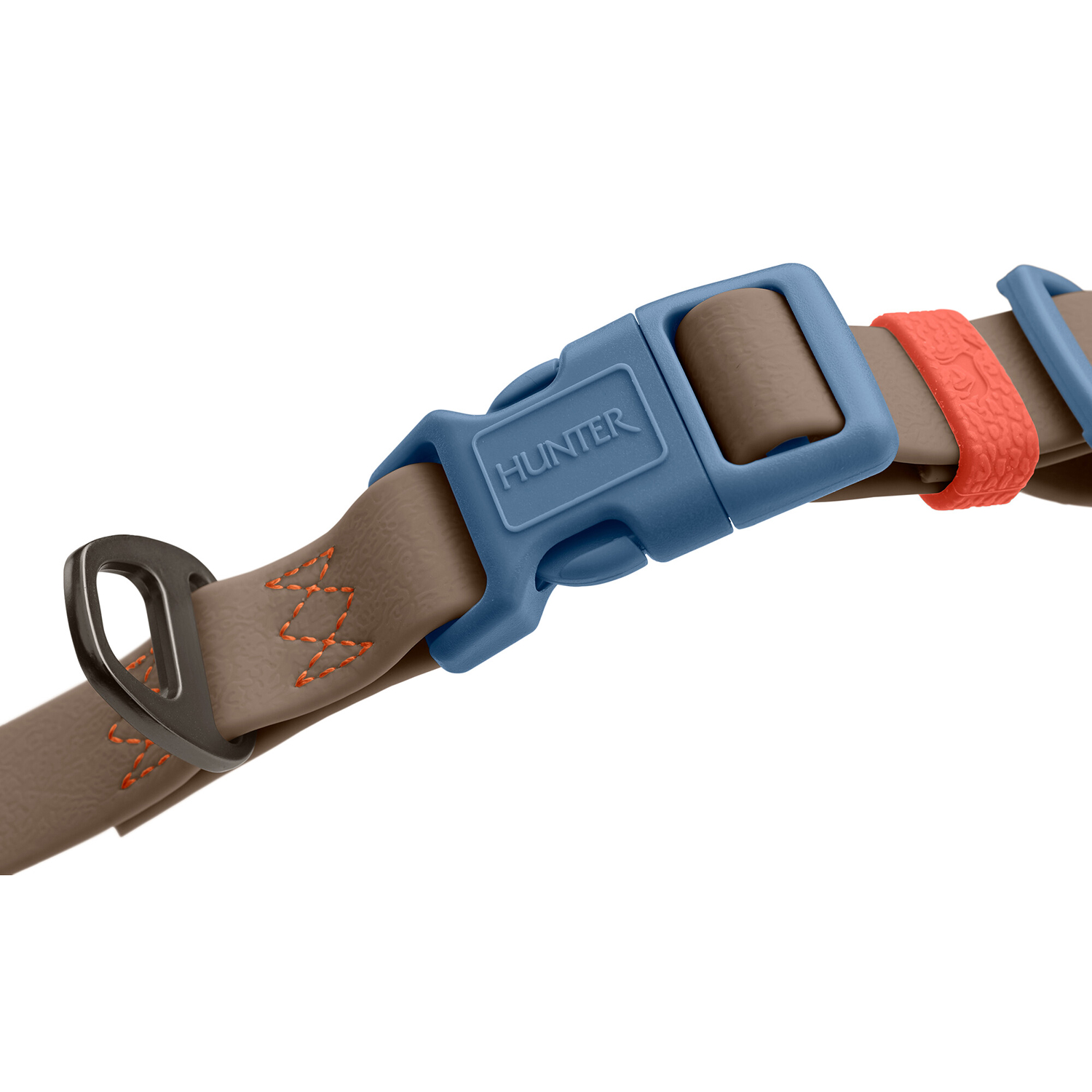 Hunter ошейник для собак Havanna XL (45-65 см), биотановый, дымчатый серый