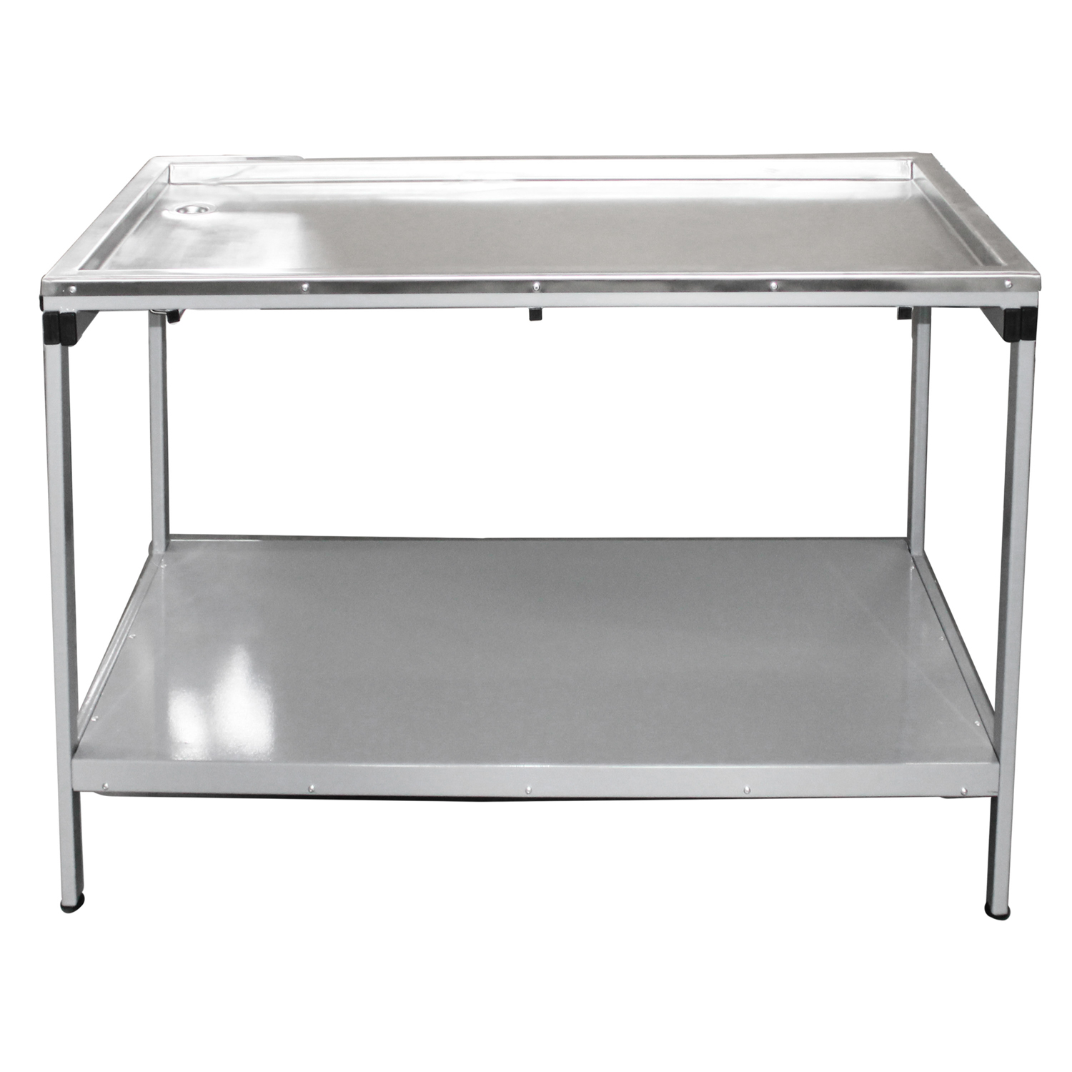 ТД ВЕТ Стол ветеринарный СВУ-63.01 для вскрытия животных 1200х600х800h