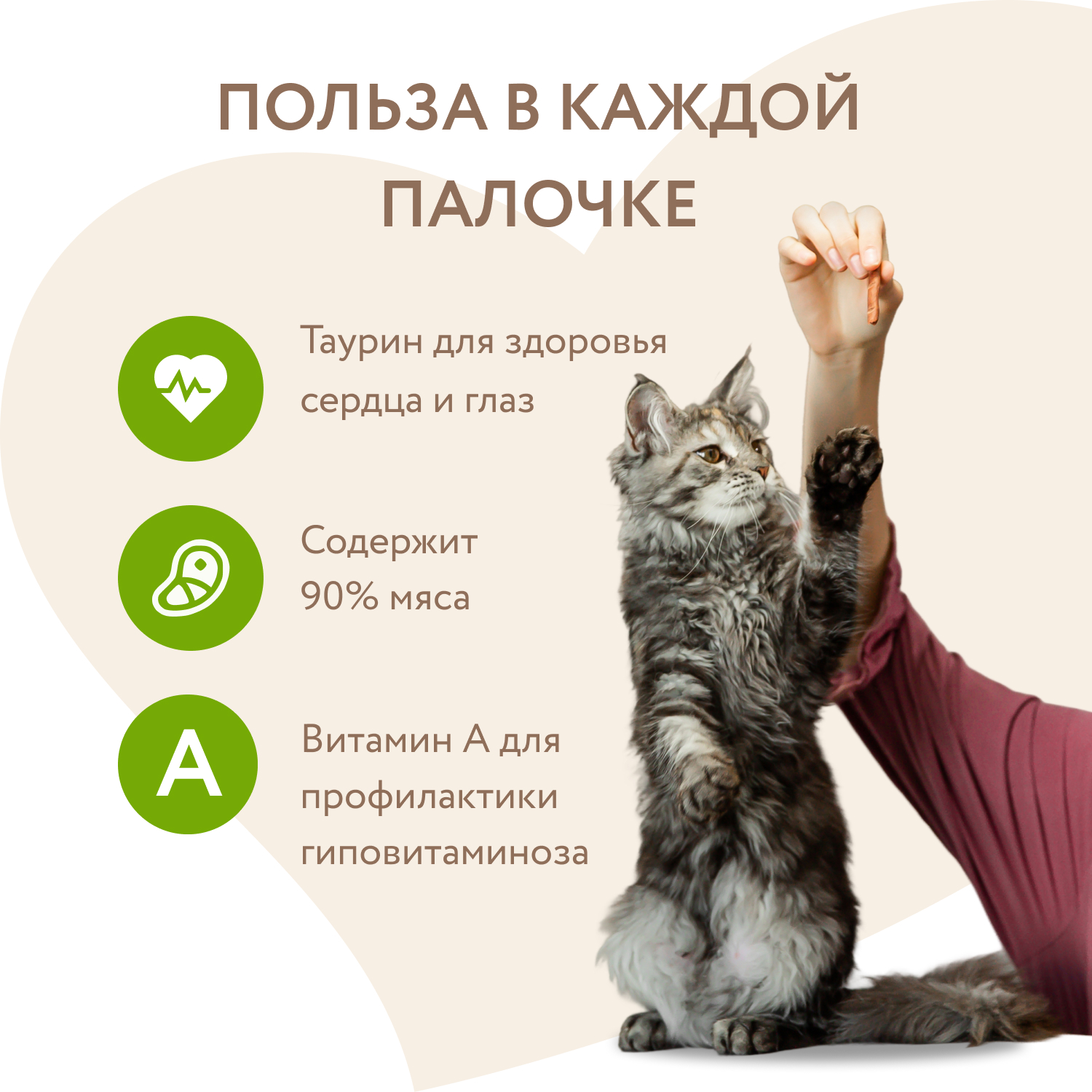 Лакомство Мнямс лакомые палочки для кошек с уткой и кроликом 10х5 г