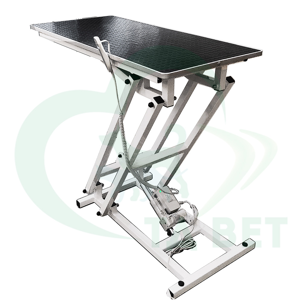 ТД ВЕТ Стол смотровой СВУ-111 с электроприводом, без кронштейна, 1340х640х(330-1180)h (каркас серый)