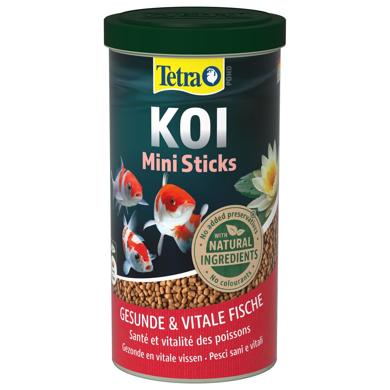 Tetra Pond Koi Mini Sticks корм для молодых кои в палочках 1 л