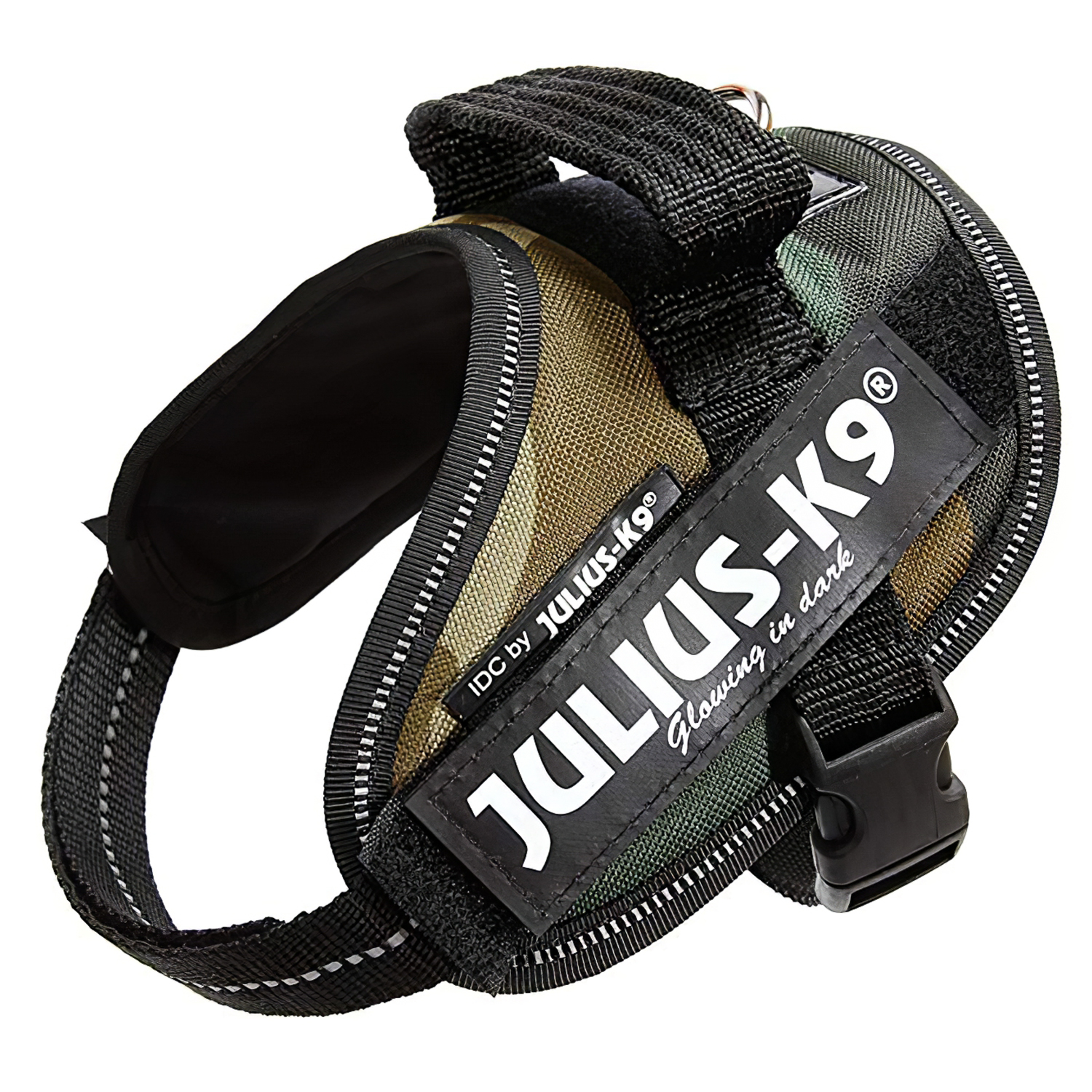 JULIUS-K9 шлейка для собак IDC®-Powerharness Mini-Mini (40-53см/ 4-7кг), камуфляж СКИДКА 50%