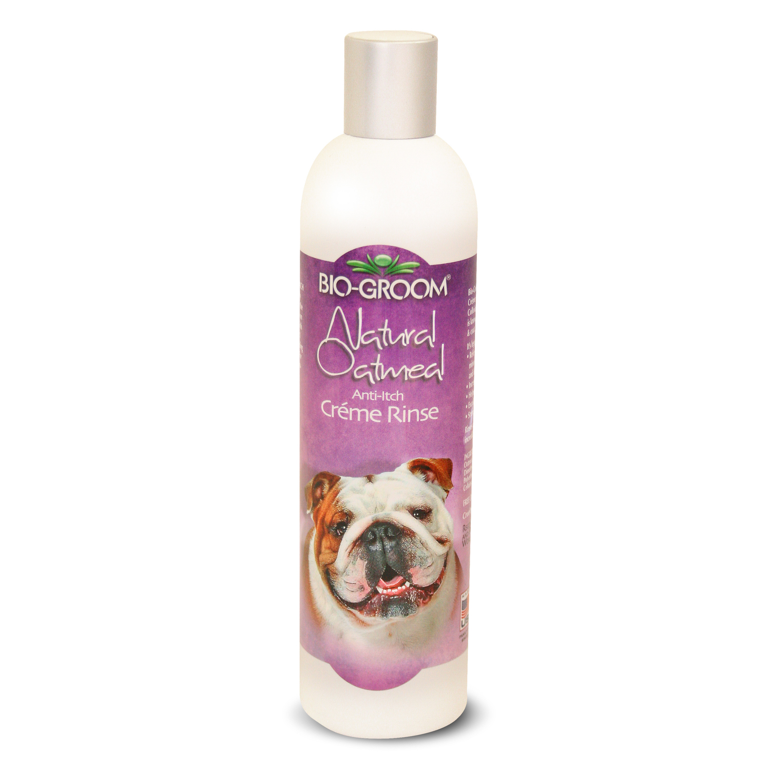 Bio-Groom Natural Oatmeal Creme Rinse успокаивающий кондиционер против зуда и раздражений 355 мл СКИДКА 50%