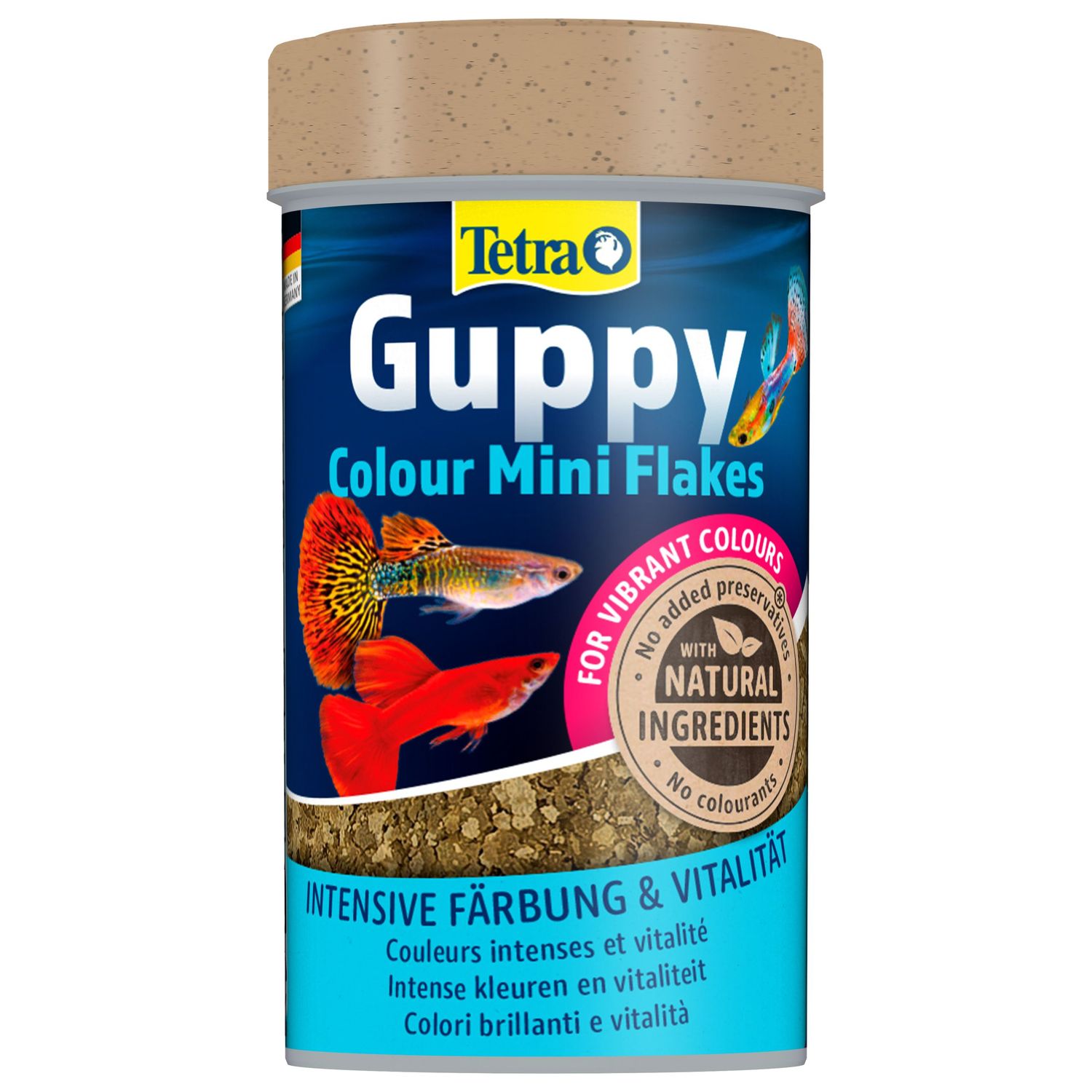 TetraGuppy Colour корм для гуппи для улучшения окраса 100 мл