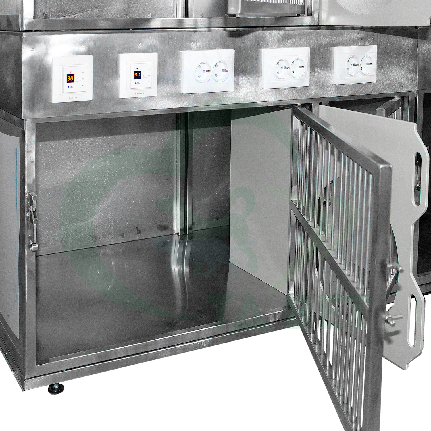 ТД ВЕТ Модуль из 6 клеток из нерж. стали 2000х700х1740(1760)h