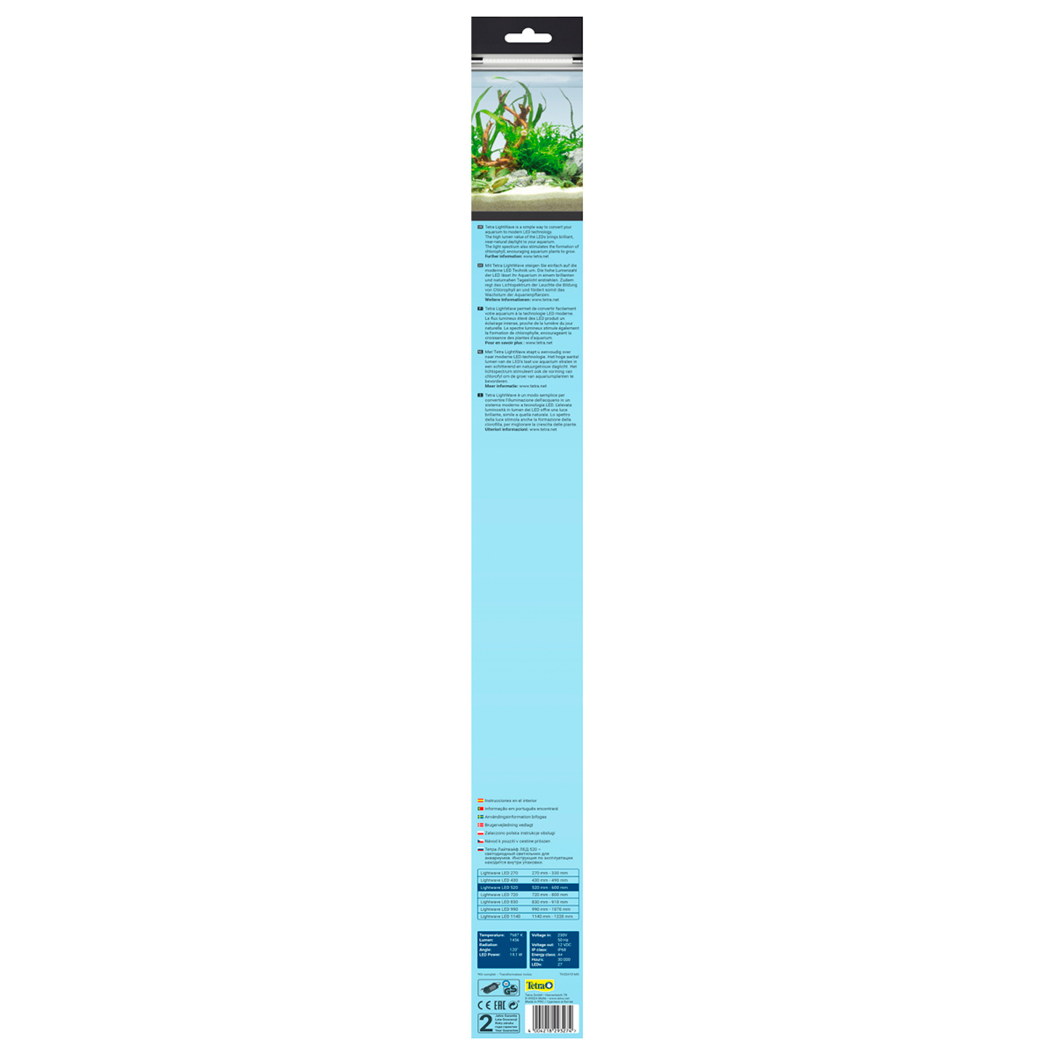 Tetra LightWave Set 520 светодиодный светильник - набор СКИДКА 50%