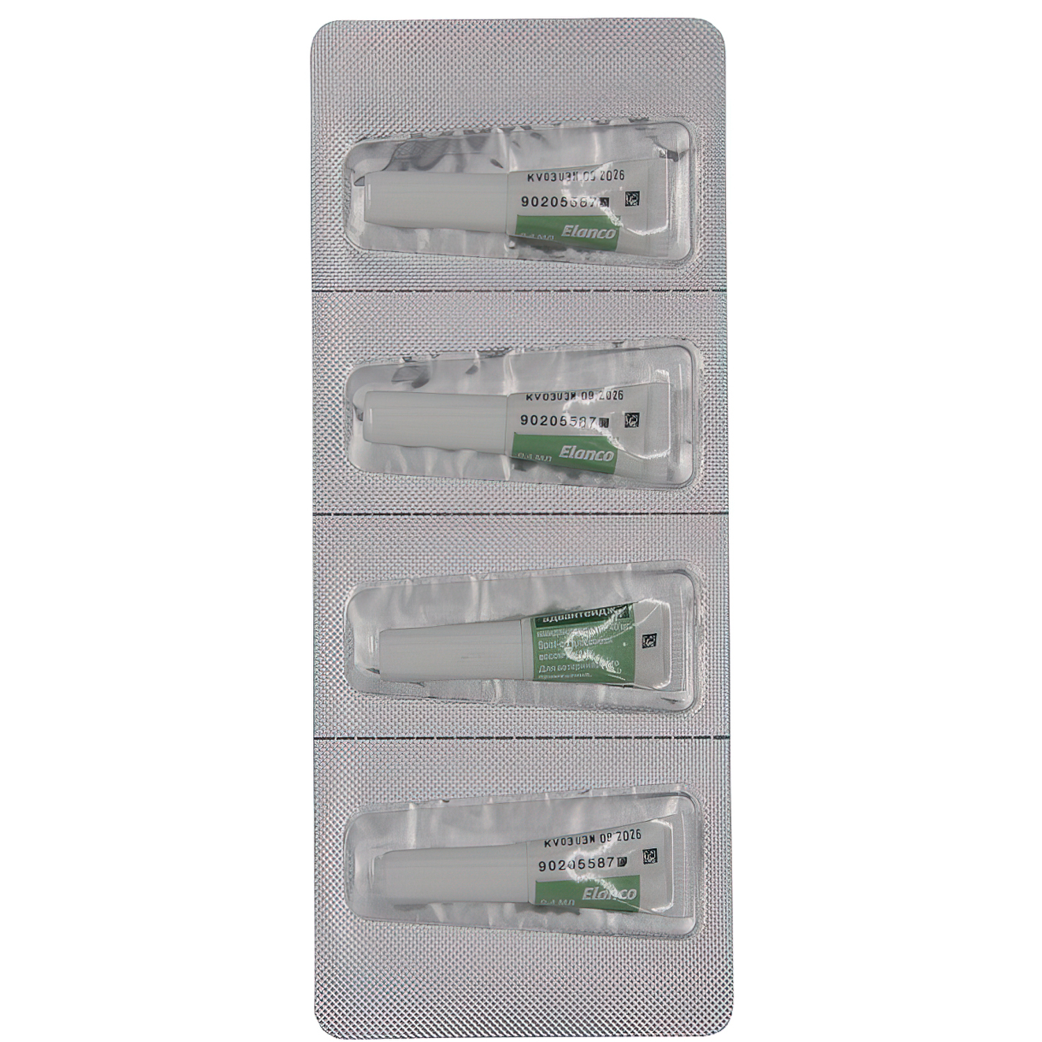 Bayer Адвантейдж 40 капли для собак до 4 кг от блох (4 пипетки х 0,4 мл)