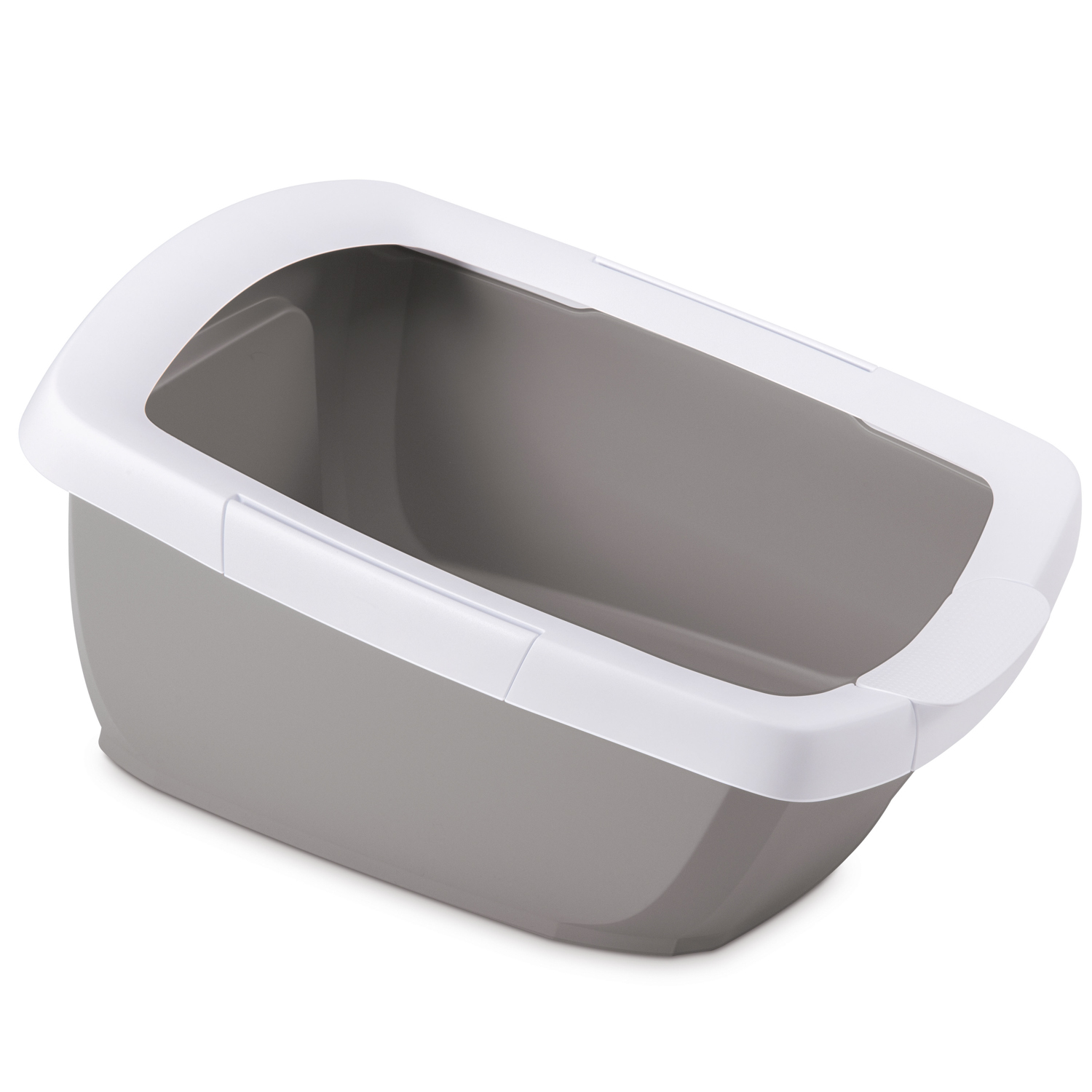 IMAC туалет-лоток для кошек FUNNY с высокими бортами 62х49,5х33h см, бежевый СКИДКА 40%