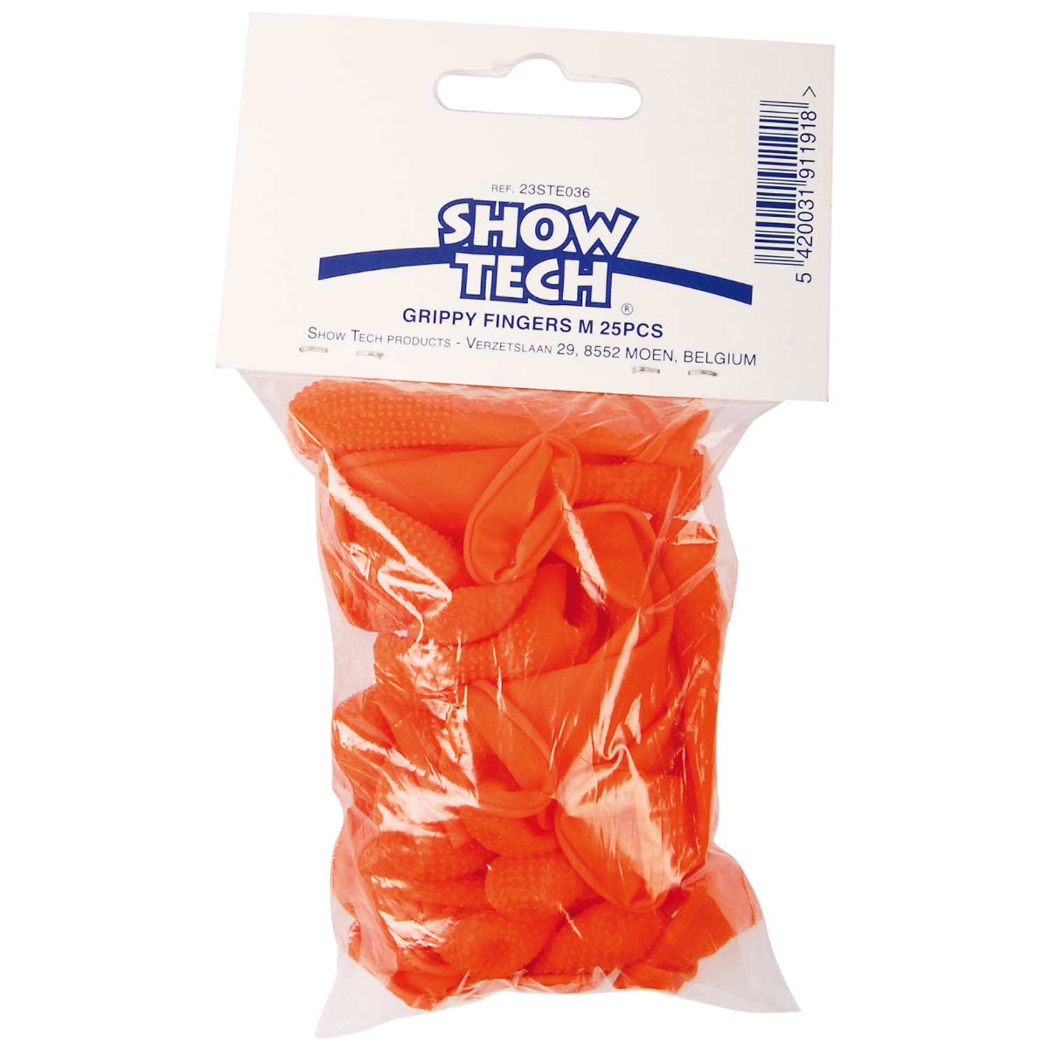 SHOW TECH Grippy Fingers Напальчники для тримминга, размер М (25шт)