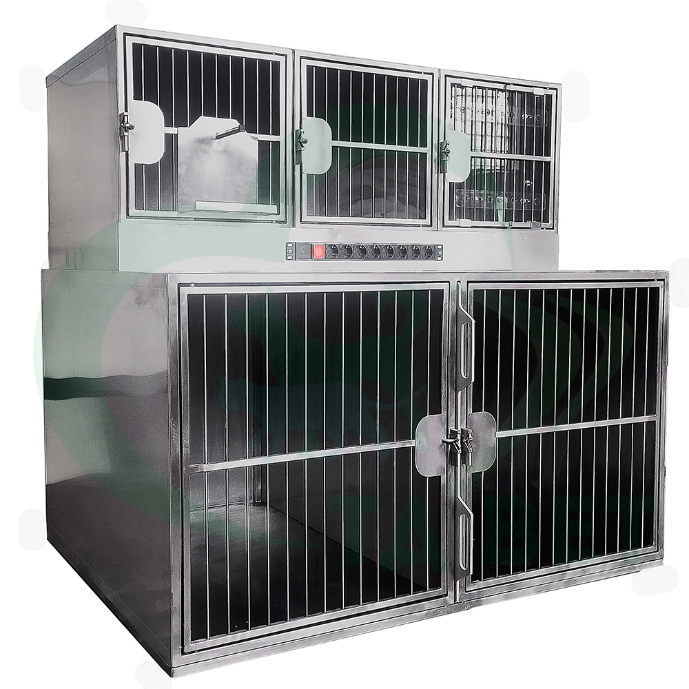 ТД ВЕТ Модуль из 5 клеток из нерж. стали 1400х1100(700)х1350(1510)h