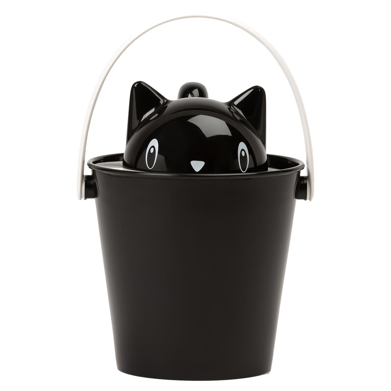 United Pets ведро для сухого корма "Cat-Crick" 7,5 л, черное, для кошек