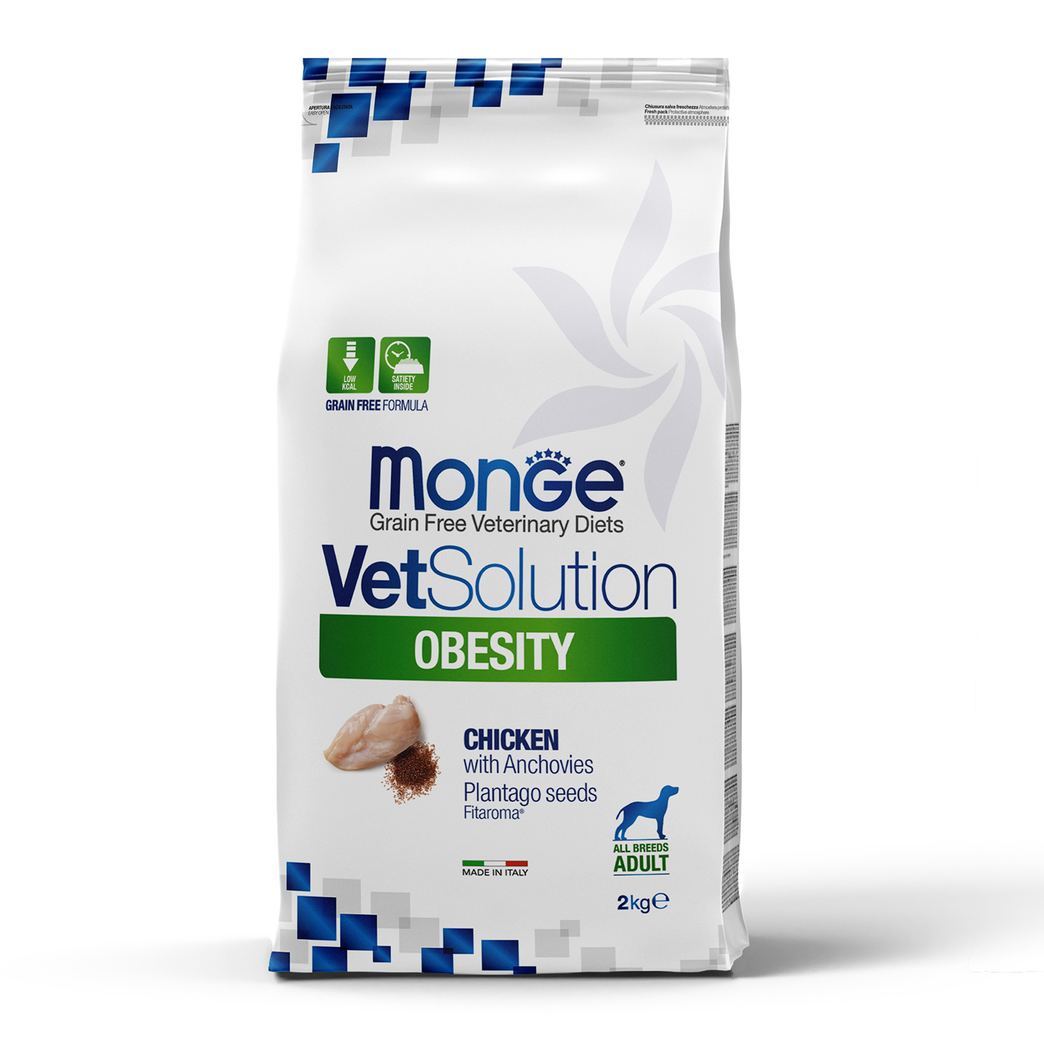 Диетический корм Monge VetSolution Dog Obesity Обесити диета для собак при избыточном весе 2 кг