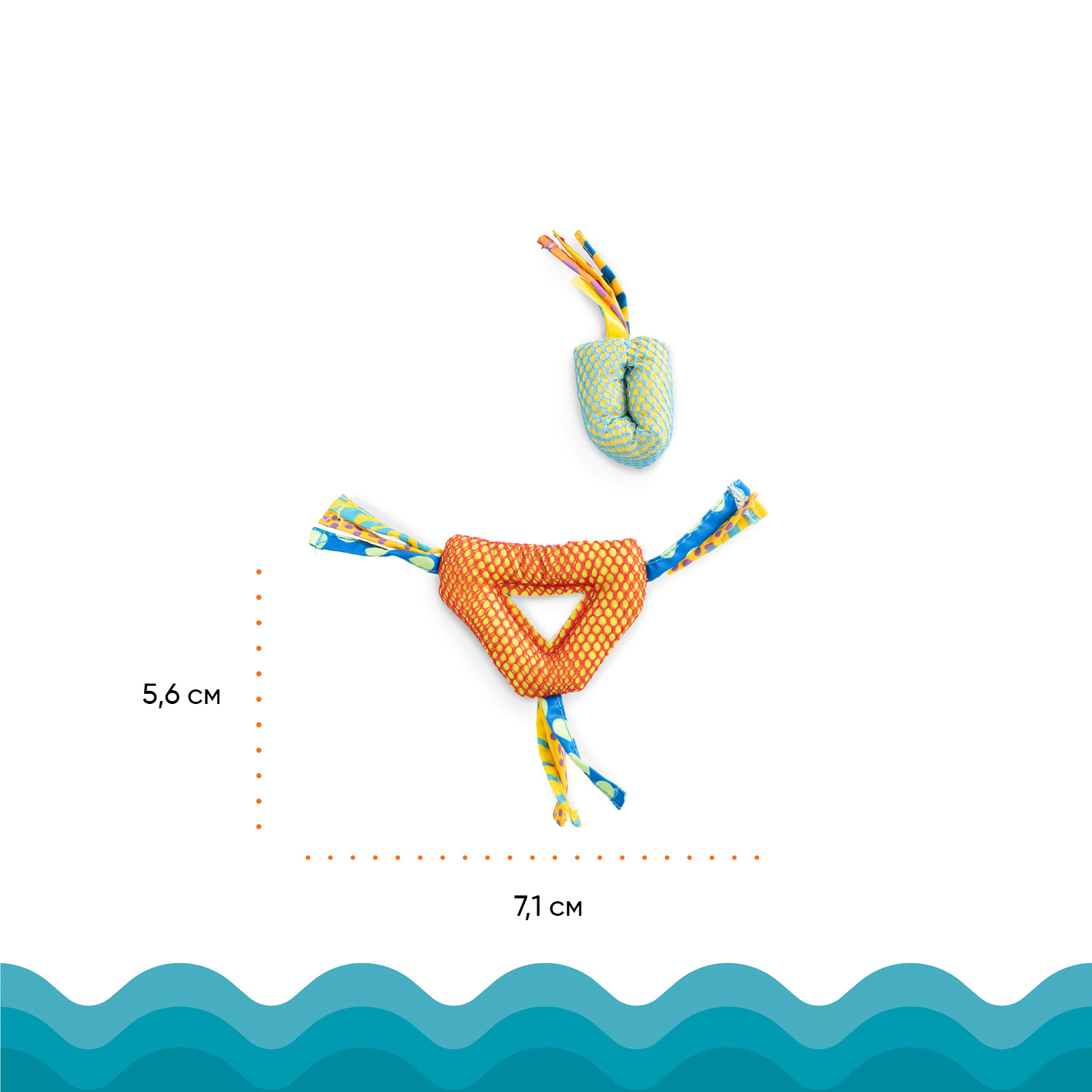 Игрушка Catstages Dental для кошек "Мульти-жевалки" c кошачьей мятой, 2 шт в комплекте