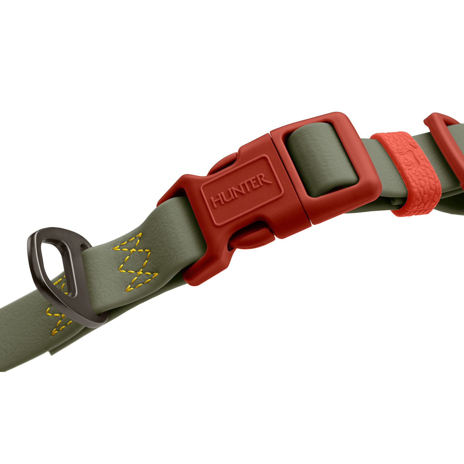 Hunter ошейник для собак Havanna L (40-55 см), биотановый, хаки