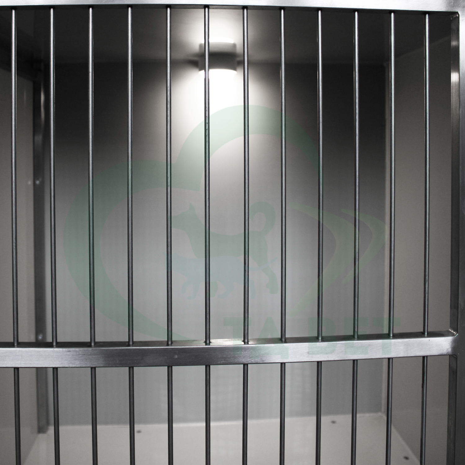 ТД ВЕТ Модуль из полипропилена из 5 клеток, разборный, с освещением 1800х600х1450(1750)h