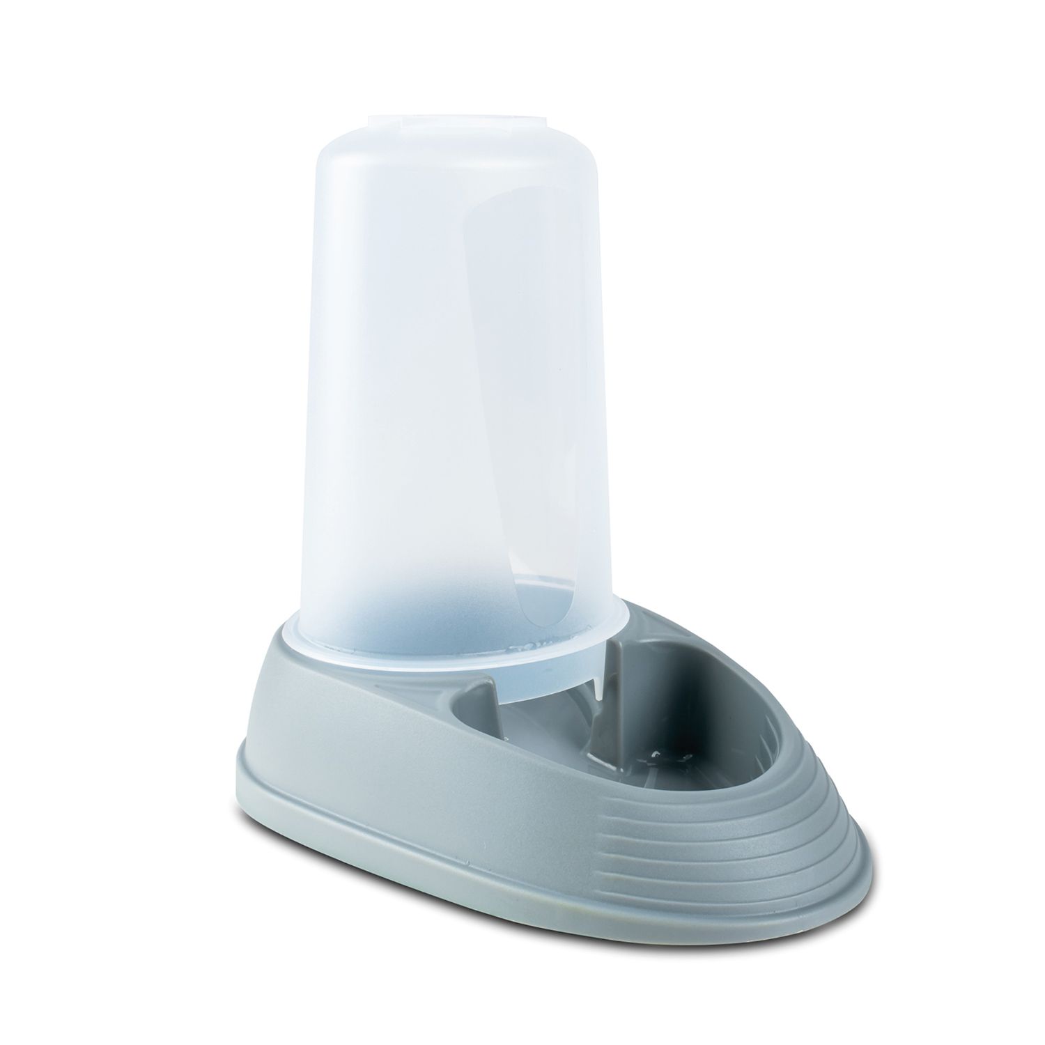 Диспенсер My Pets Solutions для воды и корма для кошек и собак 0,5 л серый СКИДКА 30%