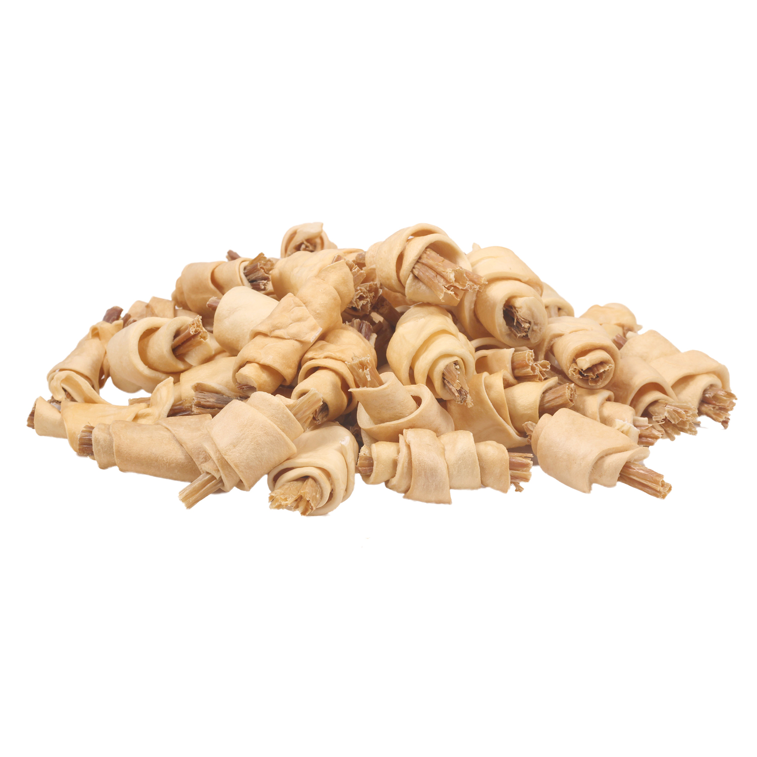 Лакомство TiTBiT Рогалики для собак из кожи с начинкой - банка пласт. 3.3 л 400 г