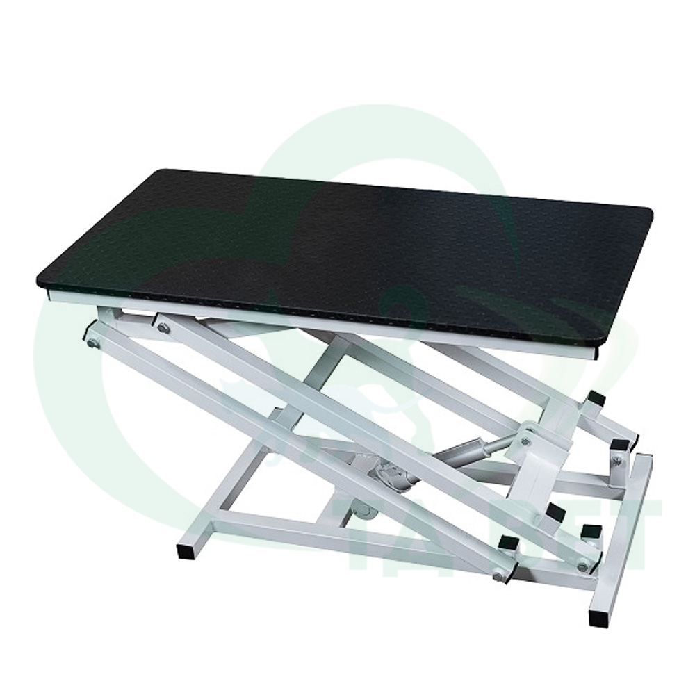 ТД ВЕТ Стол для груминга СВУ-111 с электроприводом, с кронштейном, 1340х640х(330-1180)h (каркас серый)