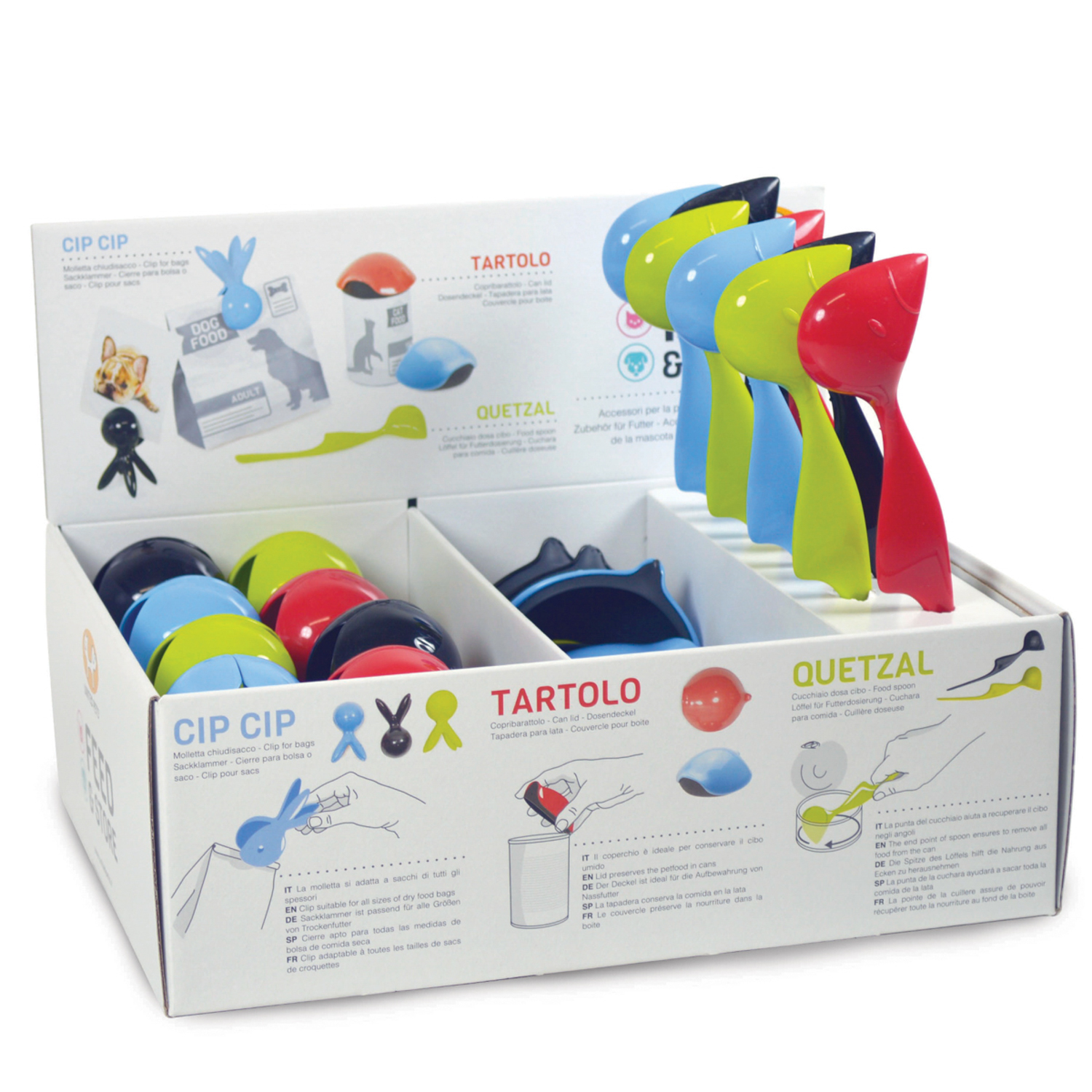 United Pets настольный дисплей FEED & STORE (24 аксессуара в комплекте) СКИДКА 50%