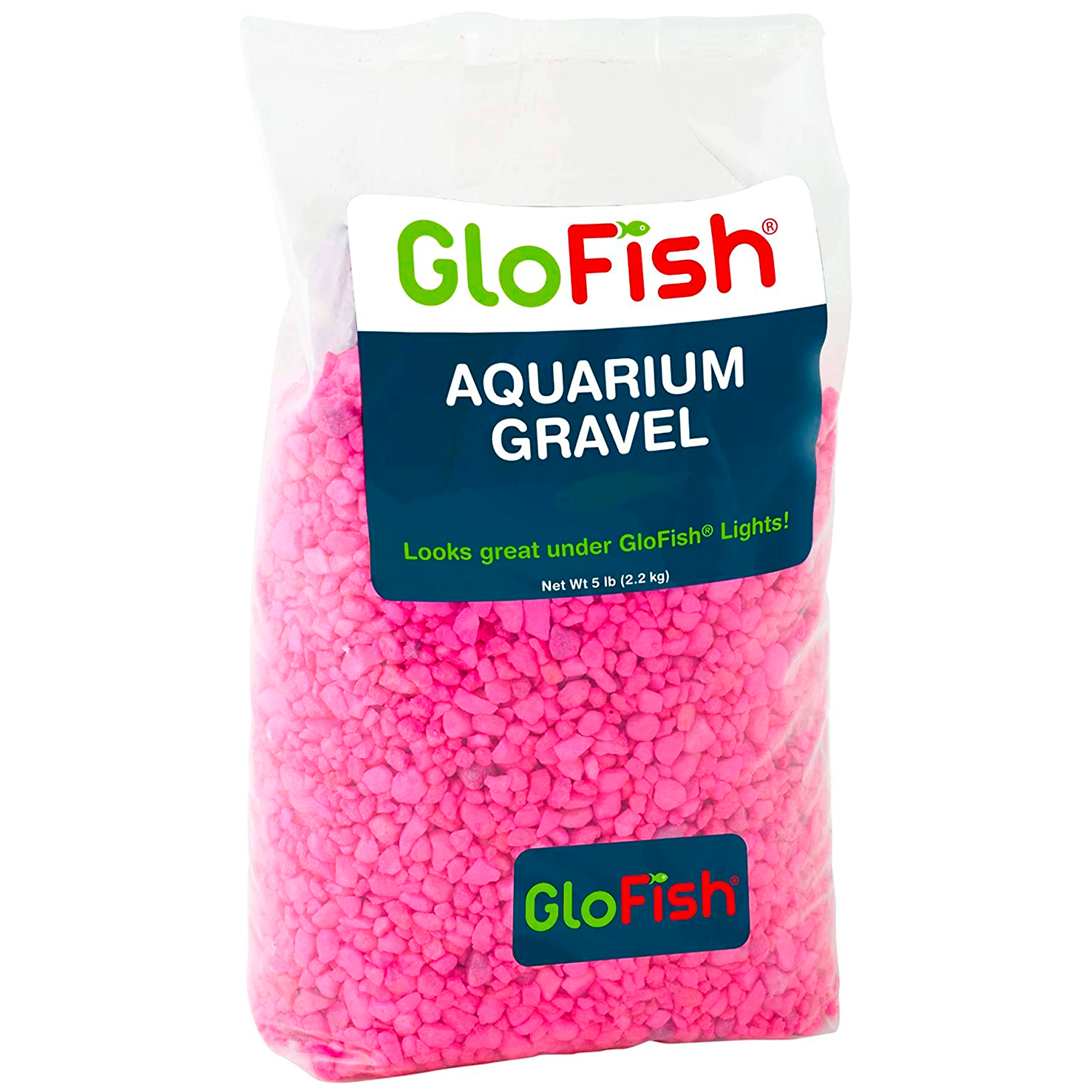 GloFish Гравий Розовый, 2.26кг СКИДКА 80%