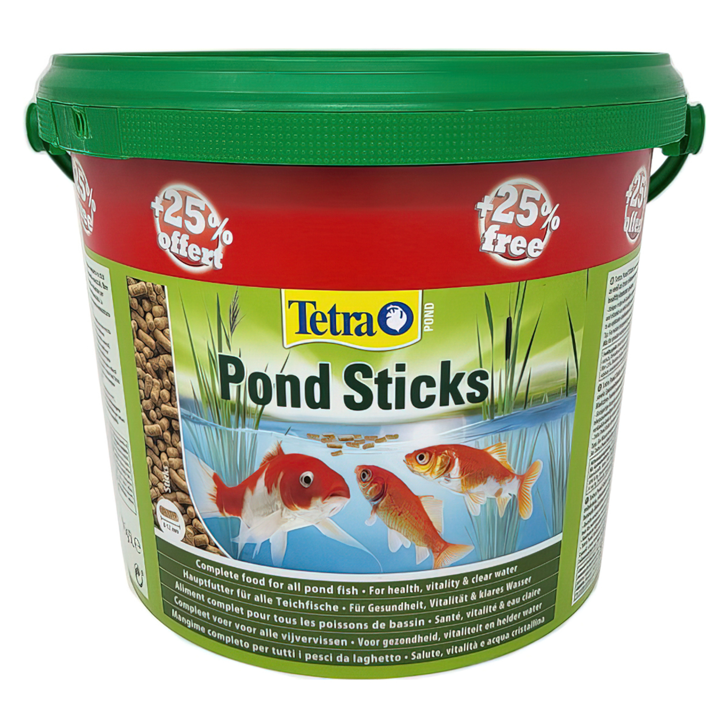Tetra Pond Sticks корм для прудовых рыб в палочках 5 л АКЦИЯ 5л по цене 4!!!