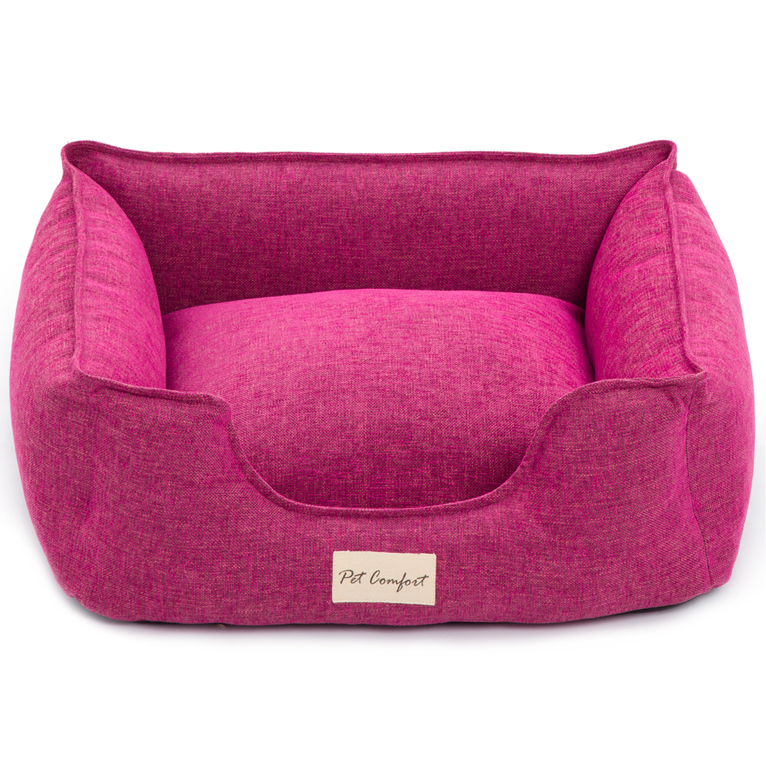 Лежанка Pet Comfort для кошек и собак мелких пород, Alpha Mirandus 33, размер S 50х60 см, фуксия СКИДКА 50%