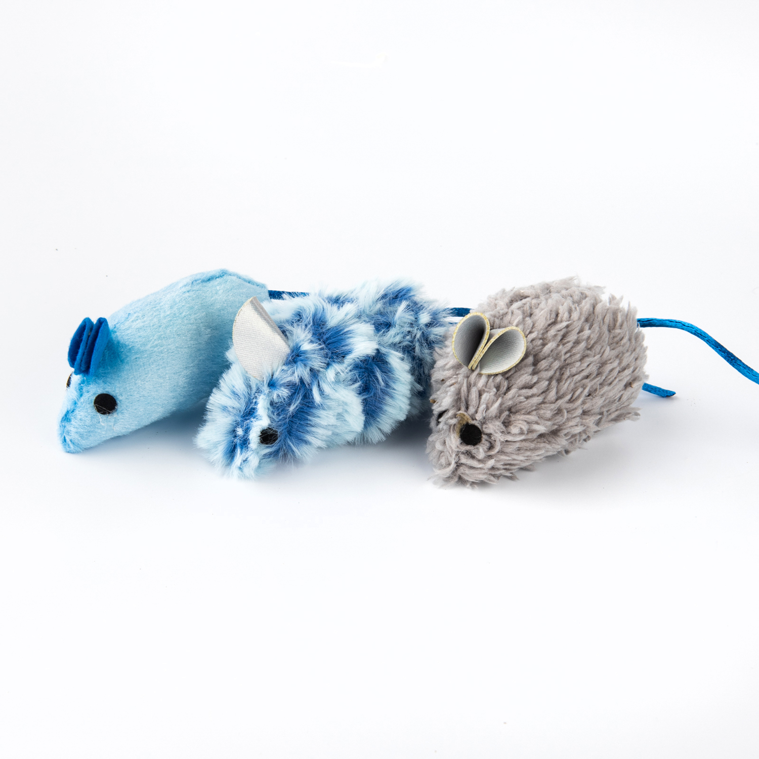 Игрушка Petpark для кошек Мышки и мячики с кошачьей мятой (6 шт в комплекте)