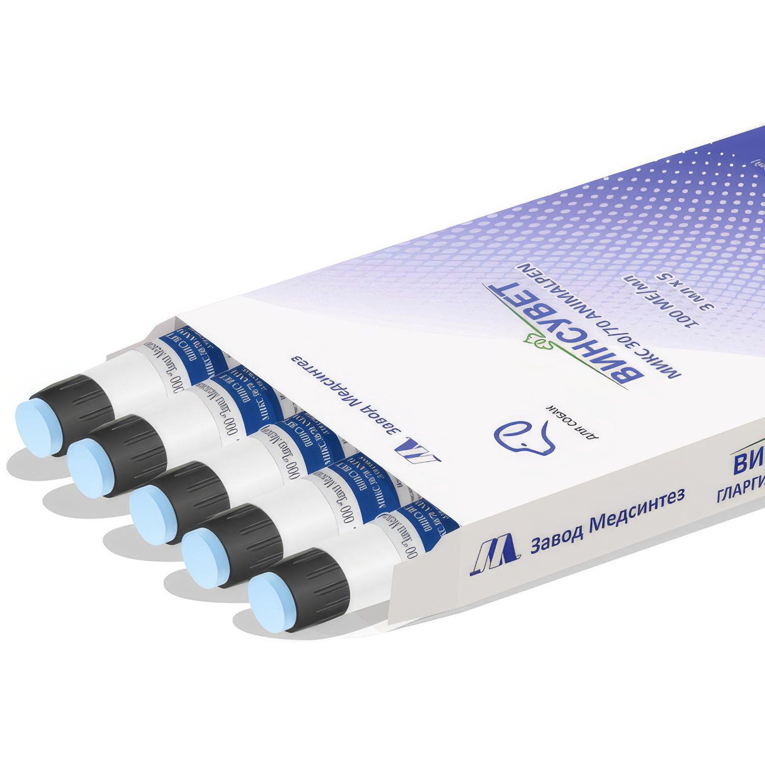 Препарат Винсувет микс 30/70 ANIMALPEN для лечения сахарного диабета у собак, 1шт (шприц-ручка)