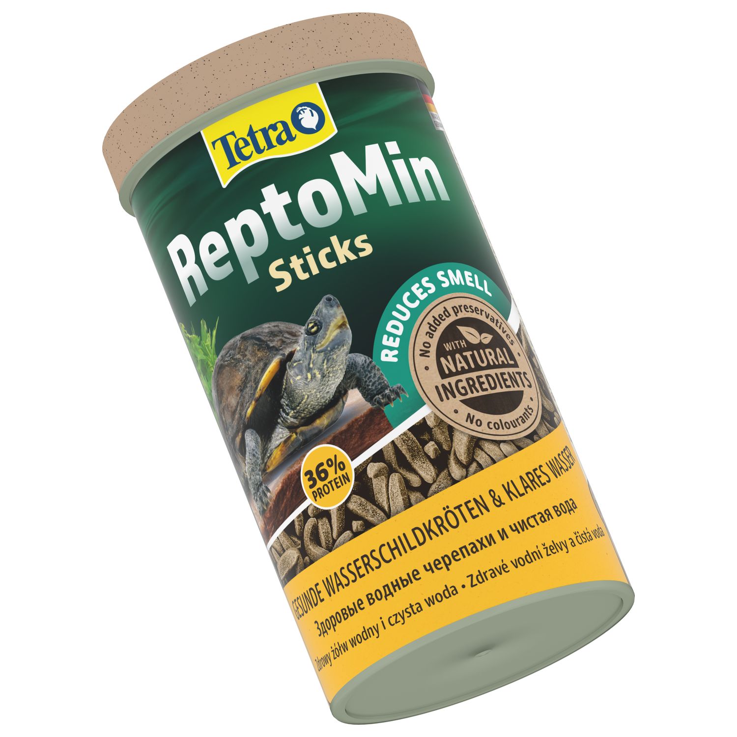 Корм Tetra ReptoMin для водных черепах в виде палочек 500 мл