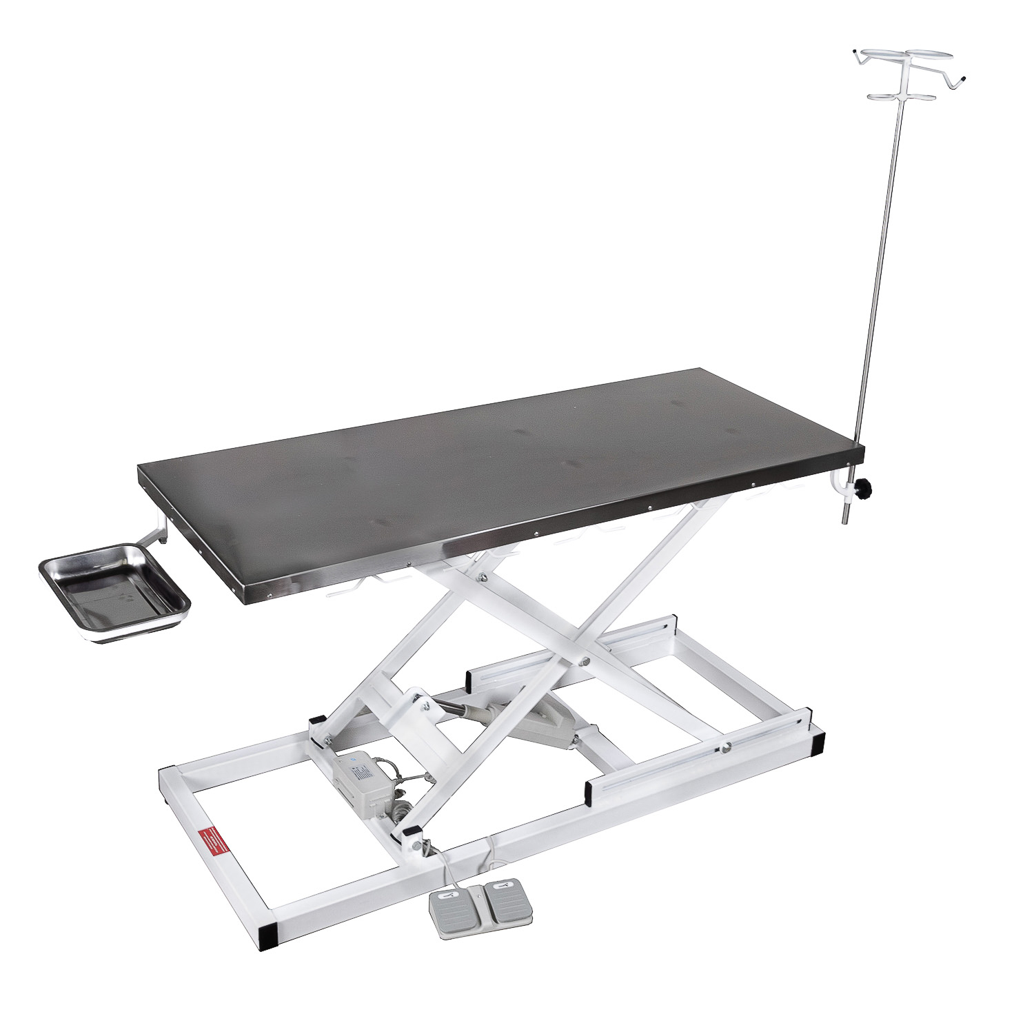 ТД ВЕТ Стол VETBOT-72.1300 без слива, со штативом, электр., 1300x600x(330- 1050)h мм (каркас белый, пульт ручной)