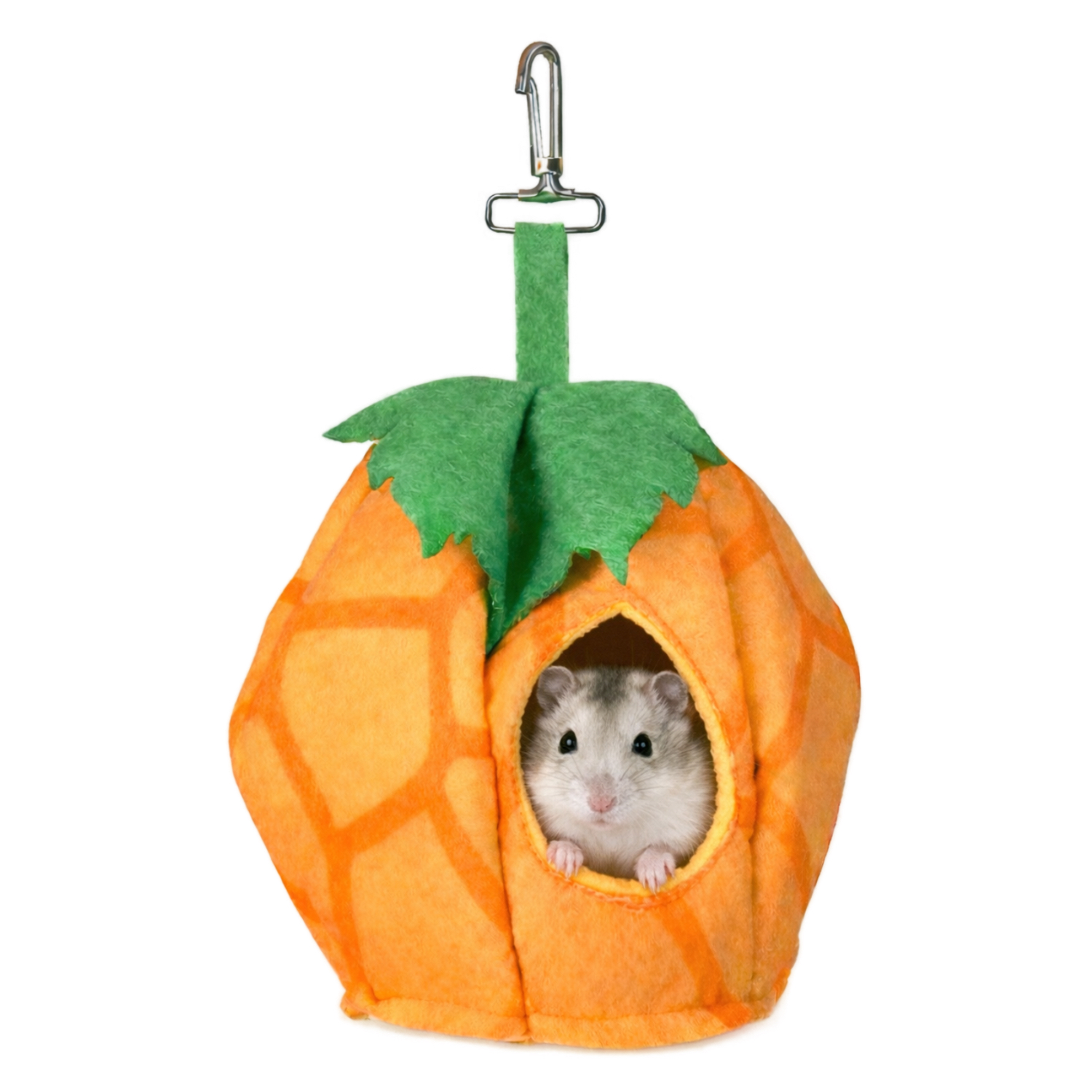 Домик из фетра Bambini Pets "Тыковка" для грызунов и хорьков 18*18*15 см