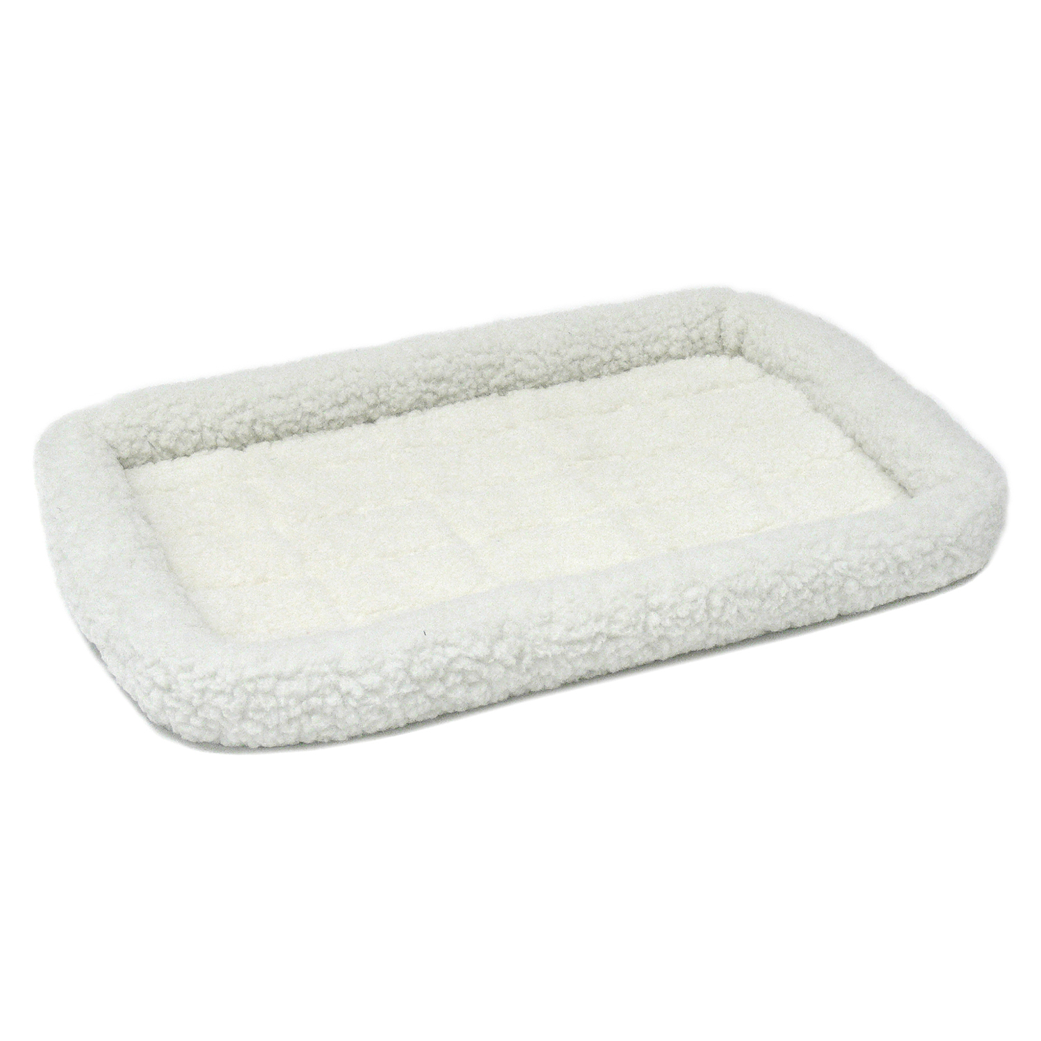 Лежанка MidWest Pet Bed для собак и кошек флисовая 77х52 см, белая