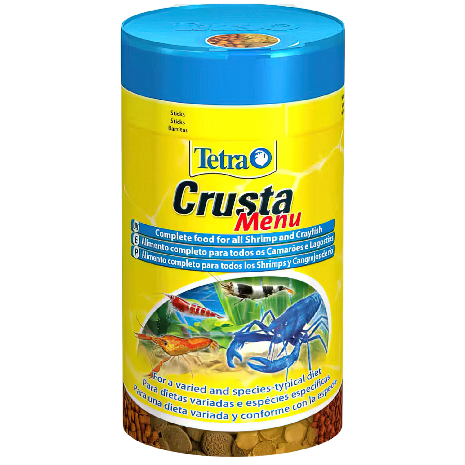 Tetra Crusta Menu корм для раков и креветок "4 вида" 100мл - РП