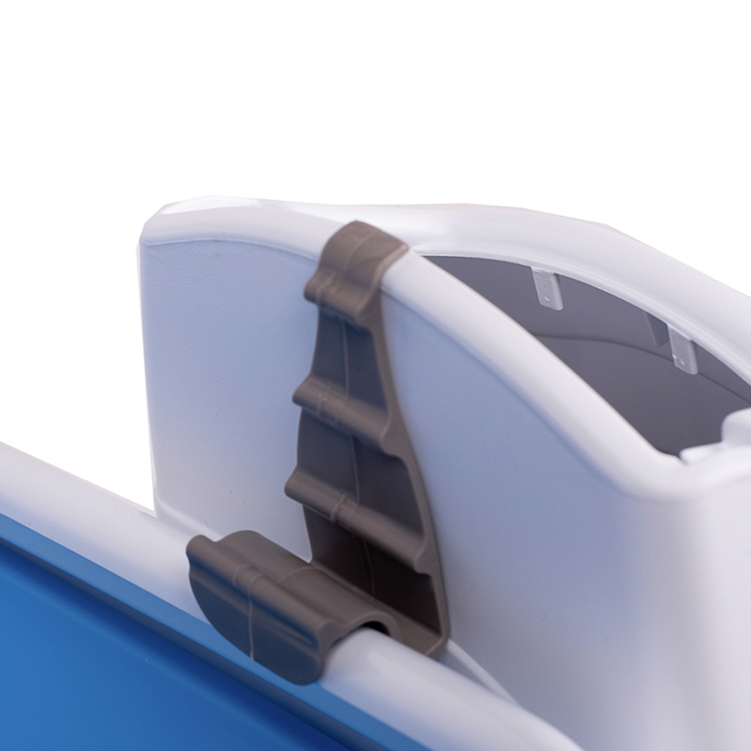 IMAC туалет-лоток для кошек DUO с совочком на подставке 50х40х15h см, голубой СКИДКА 40%