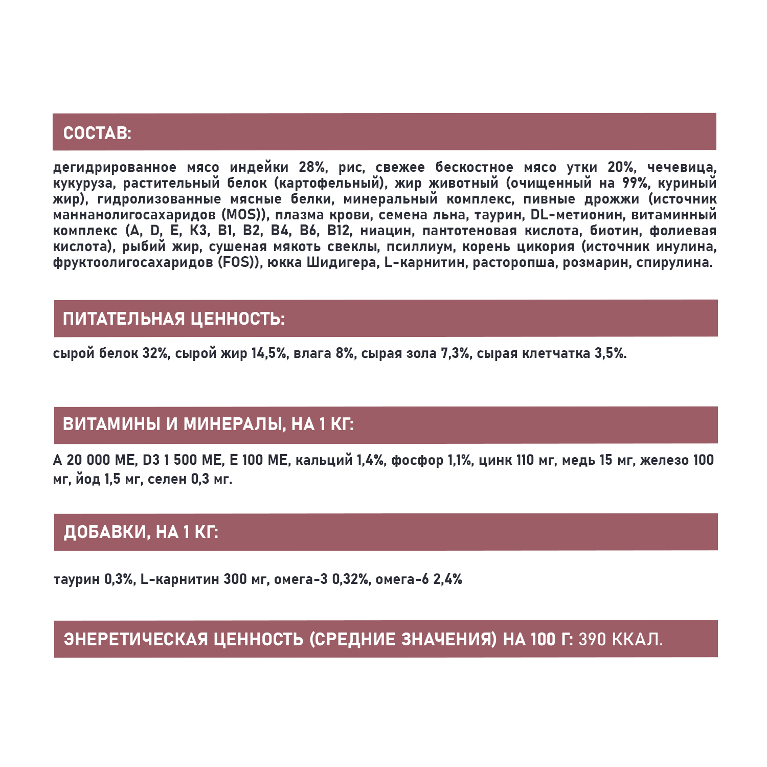 Сухой корм AWARD SPECIAL CARE Sensitive Digestion для взрослых кошек с чувствительным пищеварением со свежим мясом утки 1,5кг