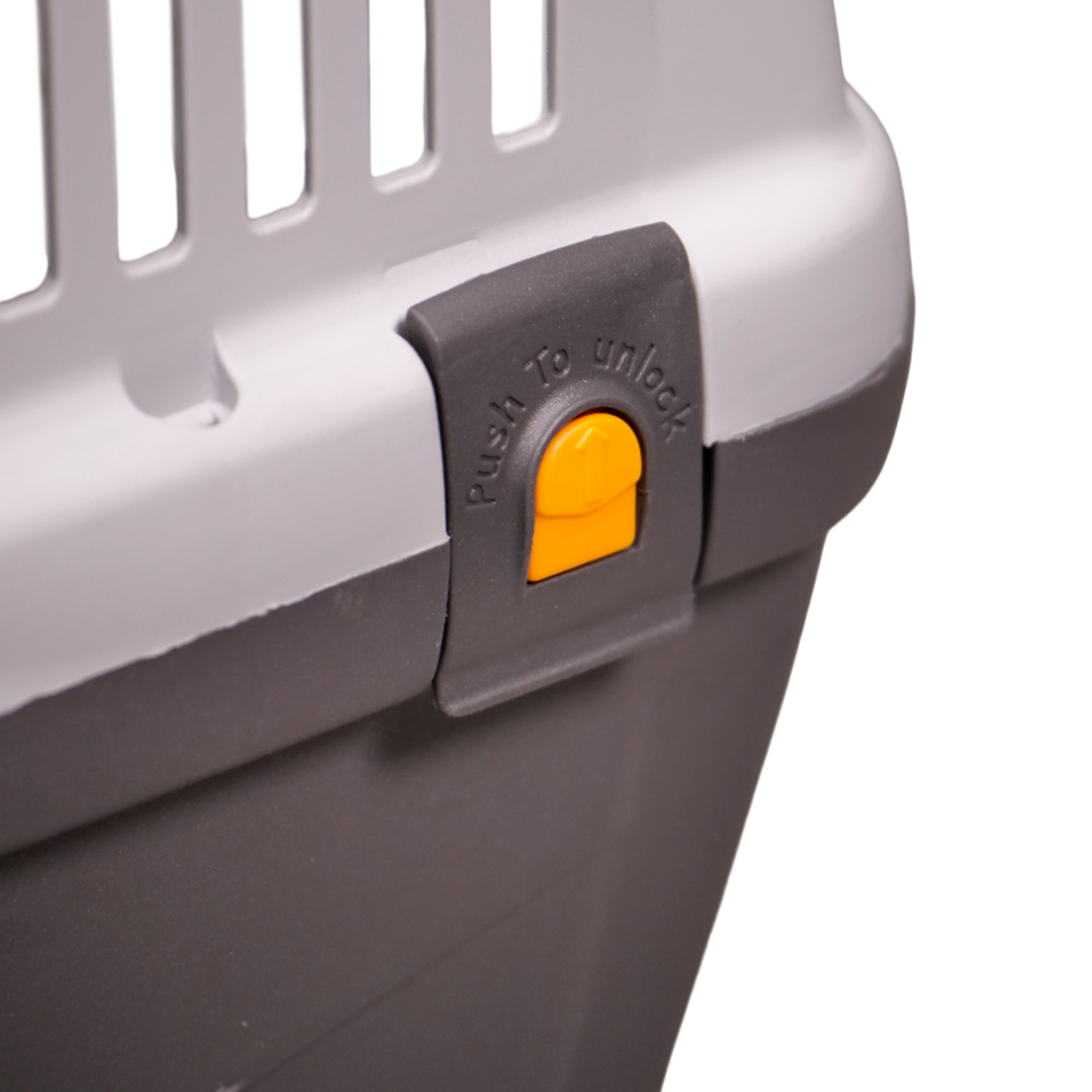 MPS переноска SKUDO 4  68х48х51h см с металлической дверцей с замком серая