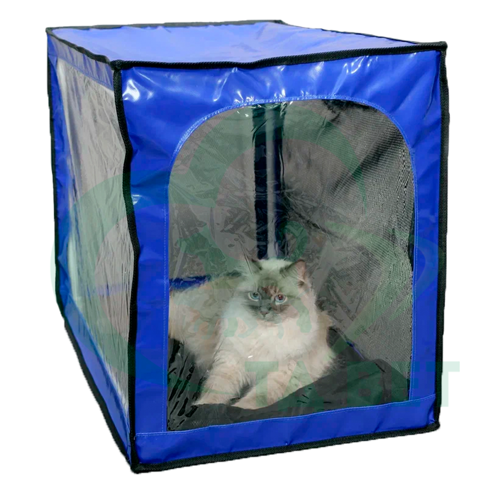 ТД ВЕТ Выставочная палатка с ковриком для кошек и малых пород собак 550х450х450h (разборная)