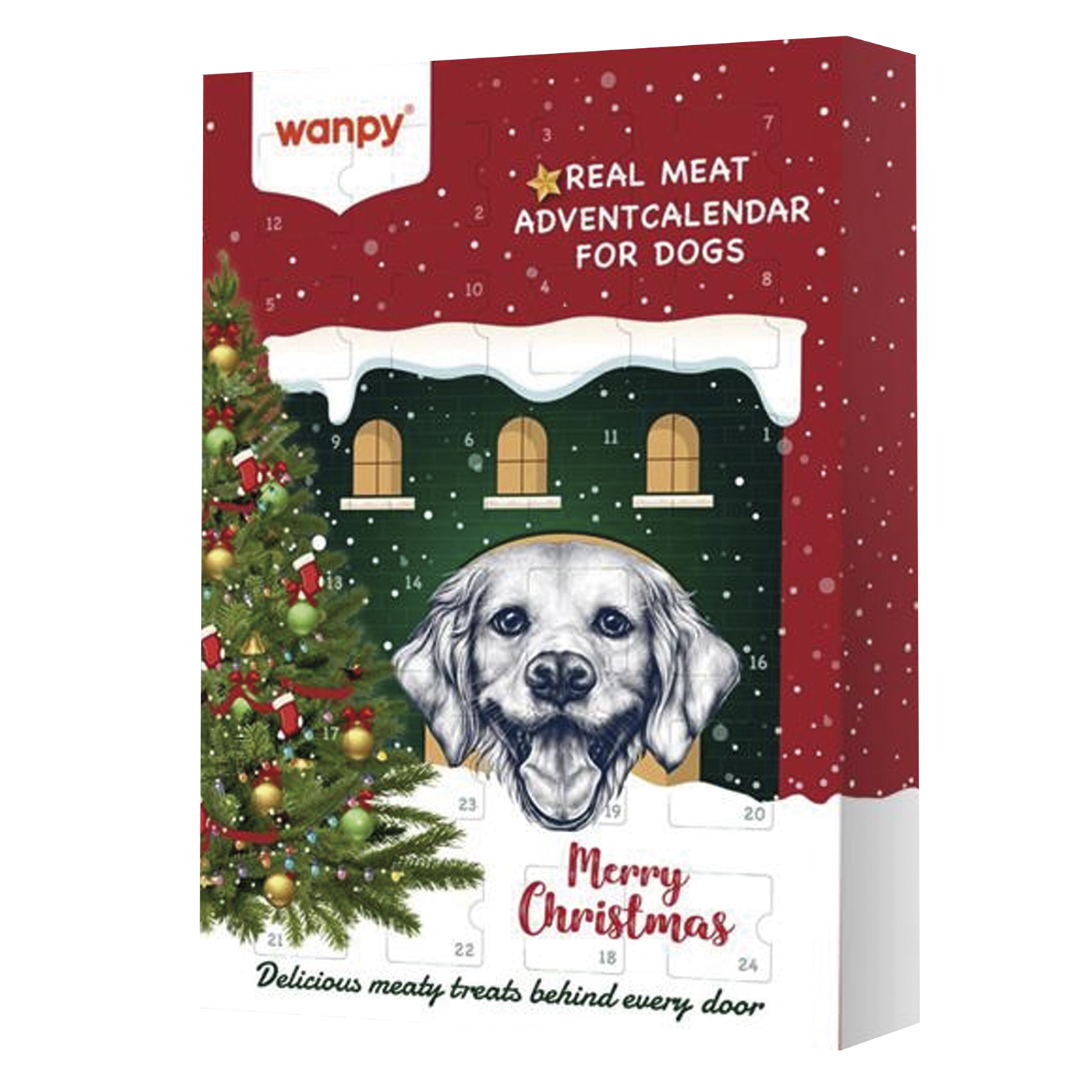 Wanpy Dog лакомства для собак "Адвент-календарь" 100 г