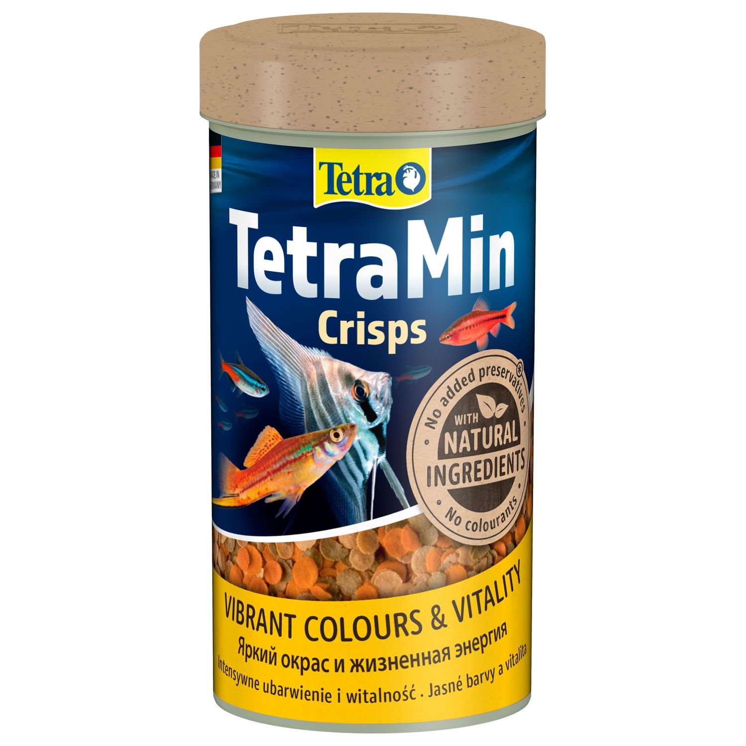 TetraMin Crisps корм-чипсы для всех видов рыб 250 мл