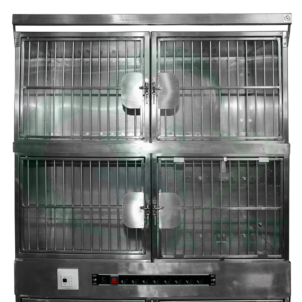 ТД ВЕТ Модуль из 6 клеток из нержавеющей стали разборный 1100х650х1840h