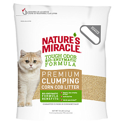 Наполнитель кукурузный Nature's Miracle Premium Natural Care для кошачьего туалета комкующийся 4,5 кг (10 л) СКИДКА 40% Наполнитель кукурузный Nature's Miracle Premium Natural Care для кошачьего туалета комкующийся 4,5 кг (10 л) СКИДКА 40%