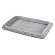 Лежанка MidWest Deluxe Wave Bed для собак и кошек меховая 102х67,5х9 см, серая Лежанка MidWest Deluxe Wave Bed для собак и кошек меховая 102х67,5х9 см, серая