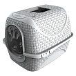 BAMA PET био-туалет для кошек PRIVE 42х50,5х39,6h см, светло-серый СКИДКА 40% BAMA PET био-туалет для кошек PRIVE 42х50,5х39,6h см, светло-серый СКИДКА 40%